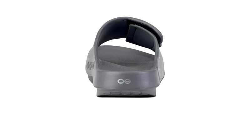 OOFOS OOahh Sport Flex Sandal Slide Slate Mens and Womens Sizes M4/W6-M13/W15