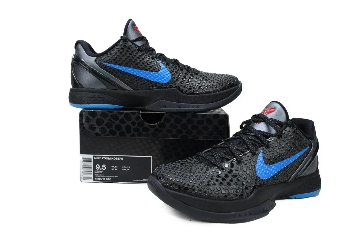 Men – Zoom Kobe 6 Dark Knight Size US 7-12
