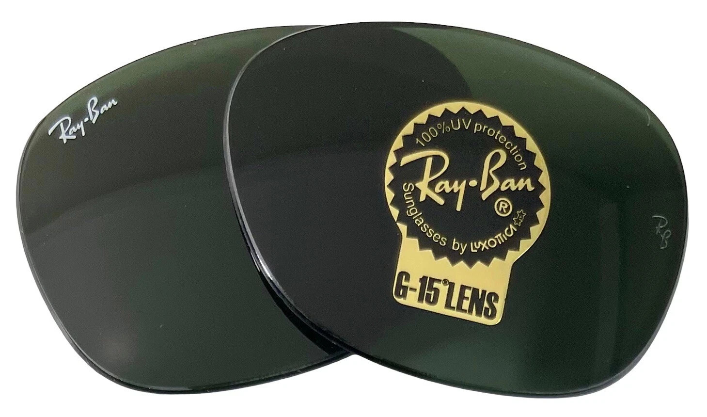 Ray Ban RB2132 New Wayfarer G15 Replacement Lenses Size 55-18mm Glass