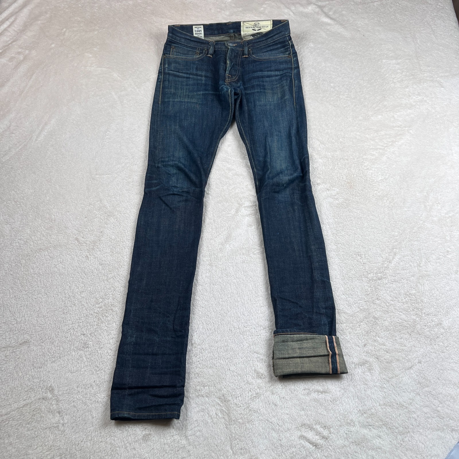 Rogue Territory Adult Jeans 29X35 Selvedge Signature Six Pocket Japanese Skinny