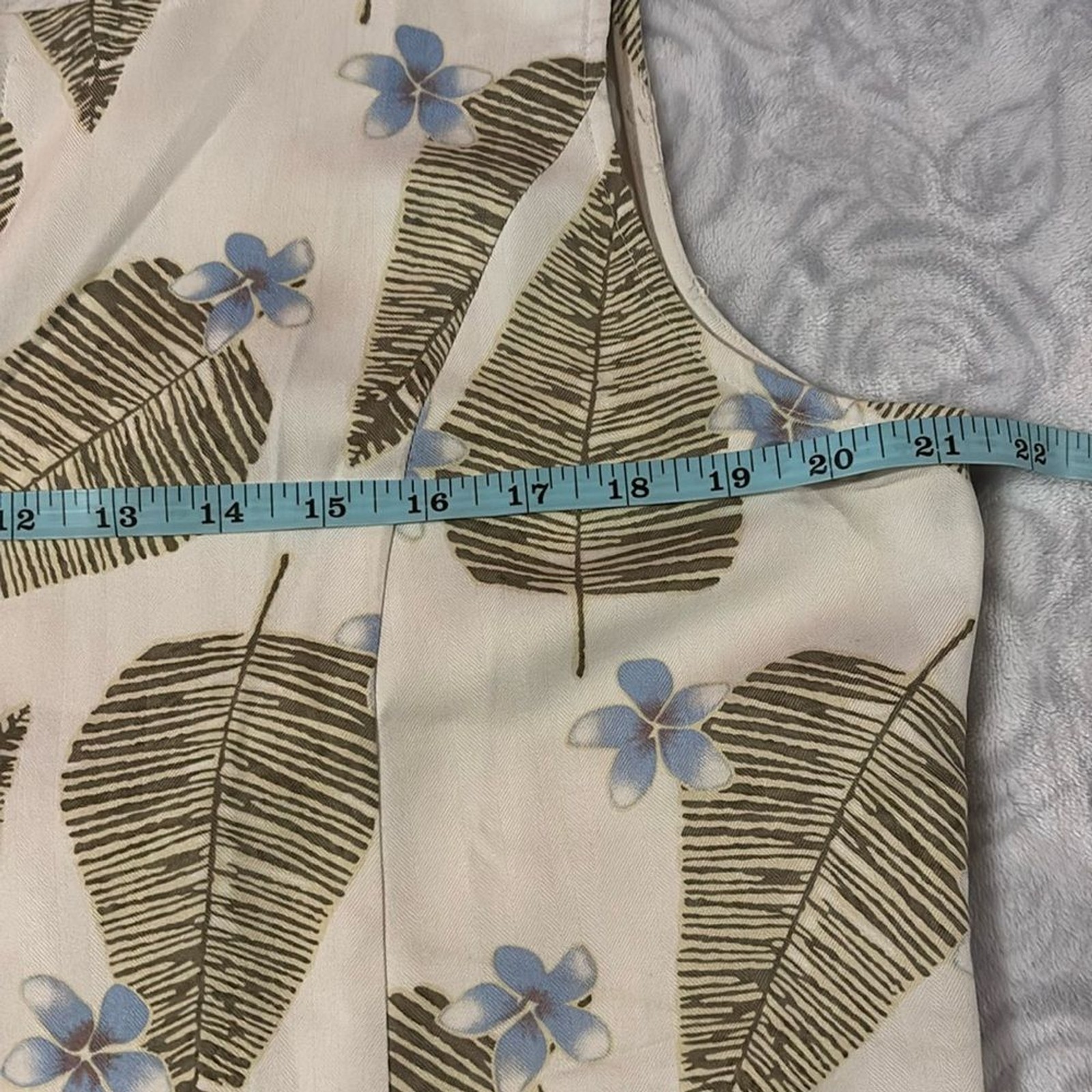Vintage Pineapple Moon silk tropical vacation, Hawaiian print top. Sz XL.