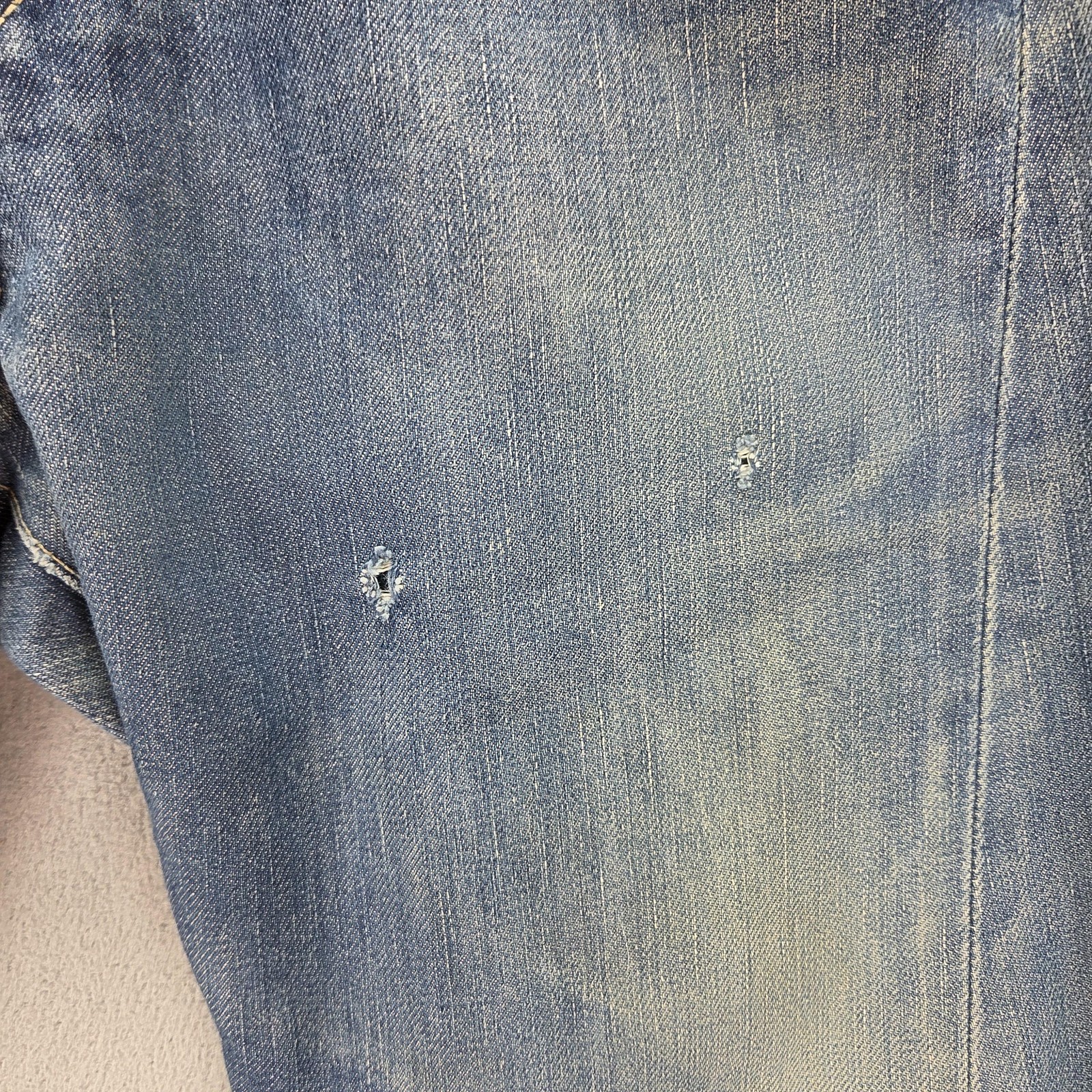 Vintage Levis Engineered Jeans Mens 32×32 Blue Twisted Button Fly Medium Wash