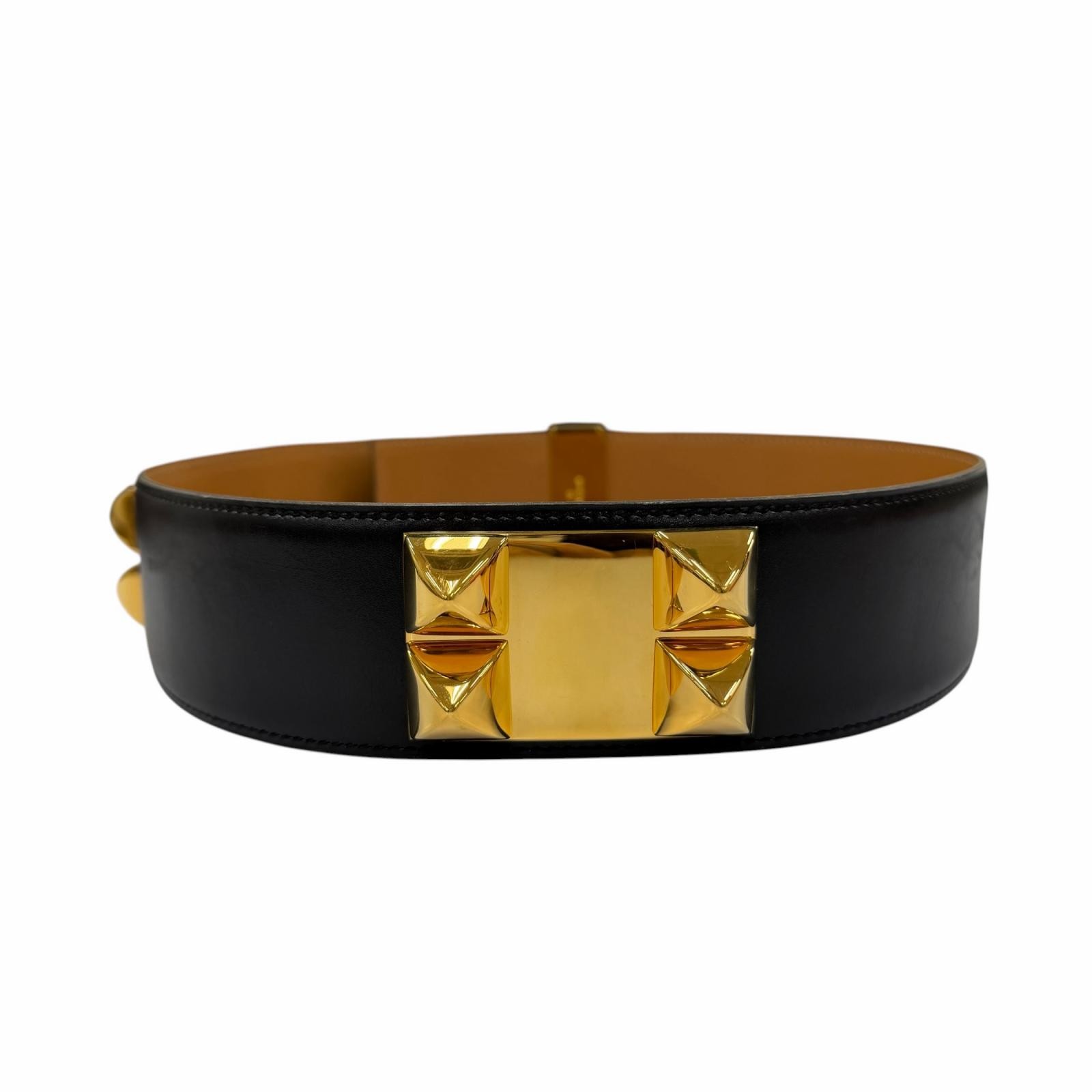 HERMÈS Hermes Collier de Chien Leather Belt – DUTY FREE