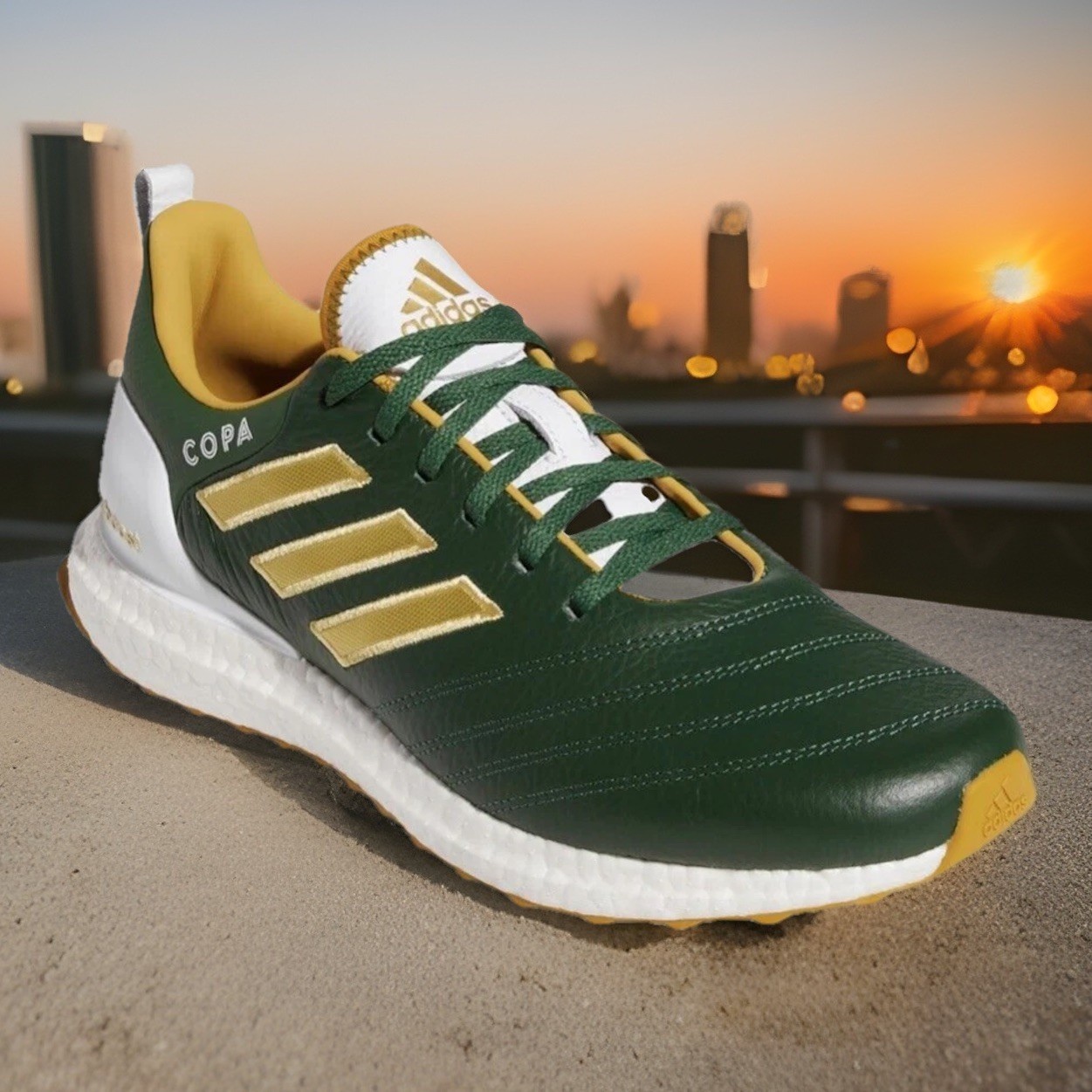 New Adidas Green Portland Timbers Ultraboost x COPA Running 12 US 11.5 UK 46 2/3