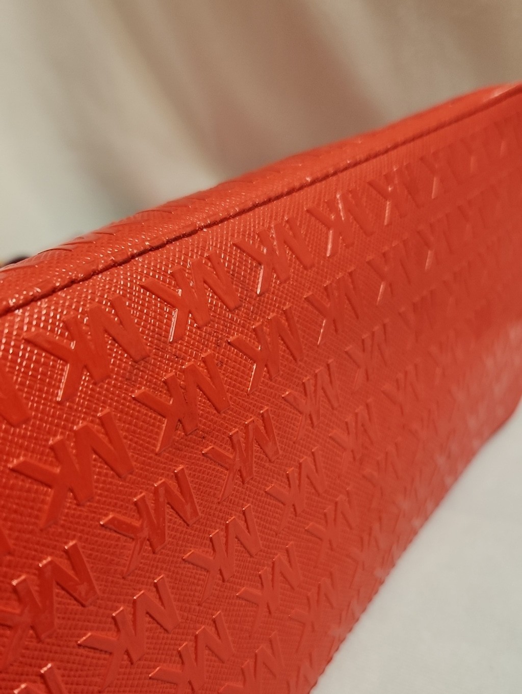 Michael Kors Jet Set Travel MD Carryall Clementine Orange Tote