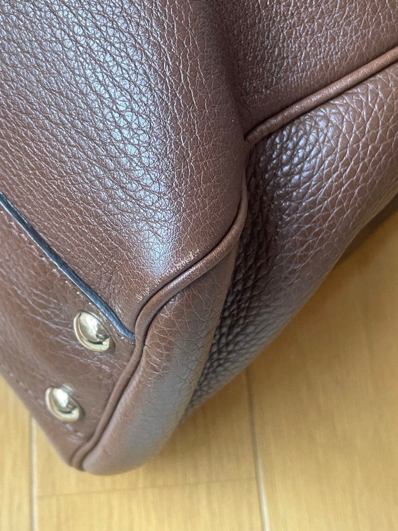 Vintage GUCCI Bamboo 2WAY Bag Gift Present 0611b