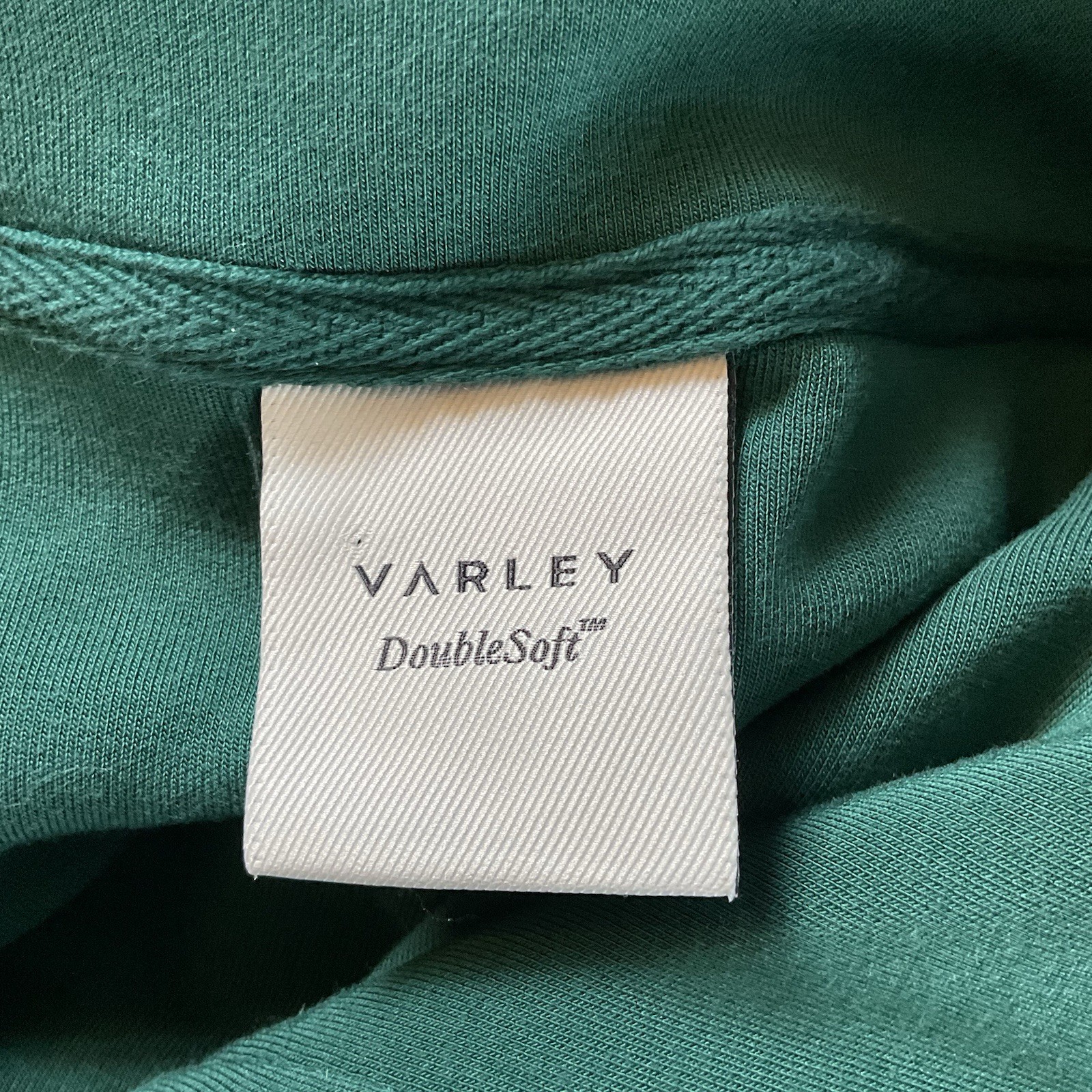 Varley Hawley Half-Zip Sweatshirt Green Plus Size 3X Athleisure DoubleSoft Comfy