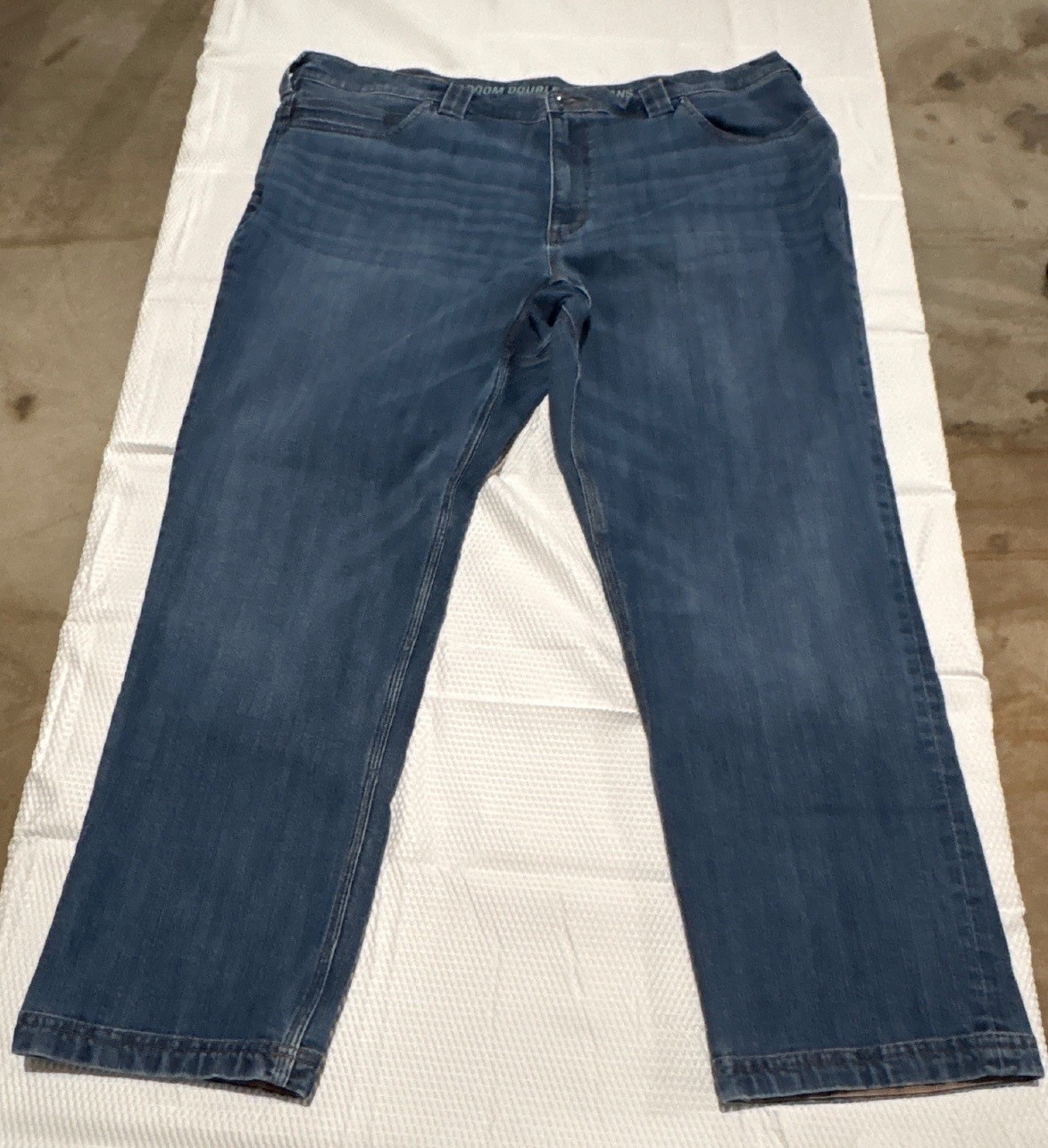 Duluth Ballroom Double Flex Jeans Standard Fit 42×30 NWOT