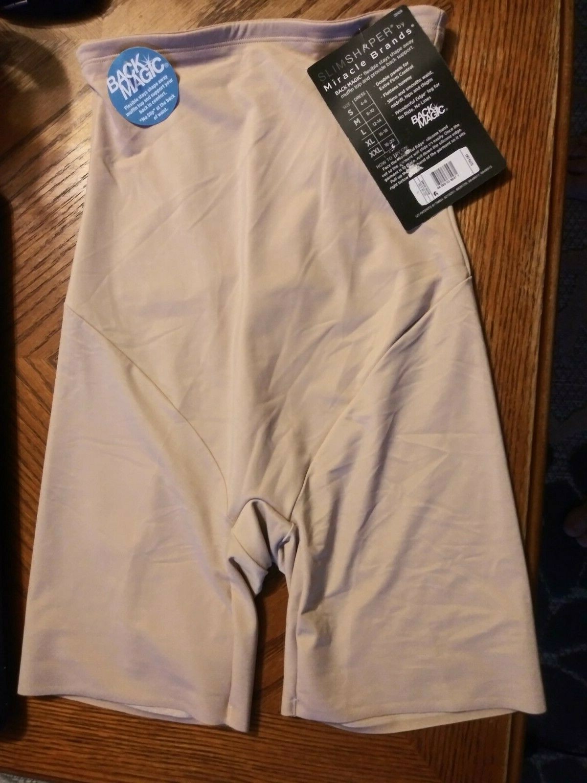 Slim Shaper by Miracle Brands Size Small Dress Size (4-6) Back Magic 118