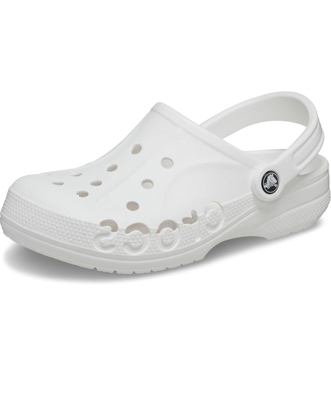 Crocs Unisex Adult Baya Clogs White Men 7/Women 9