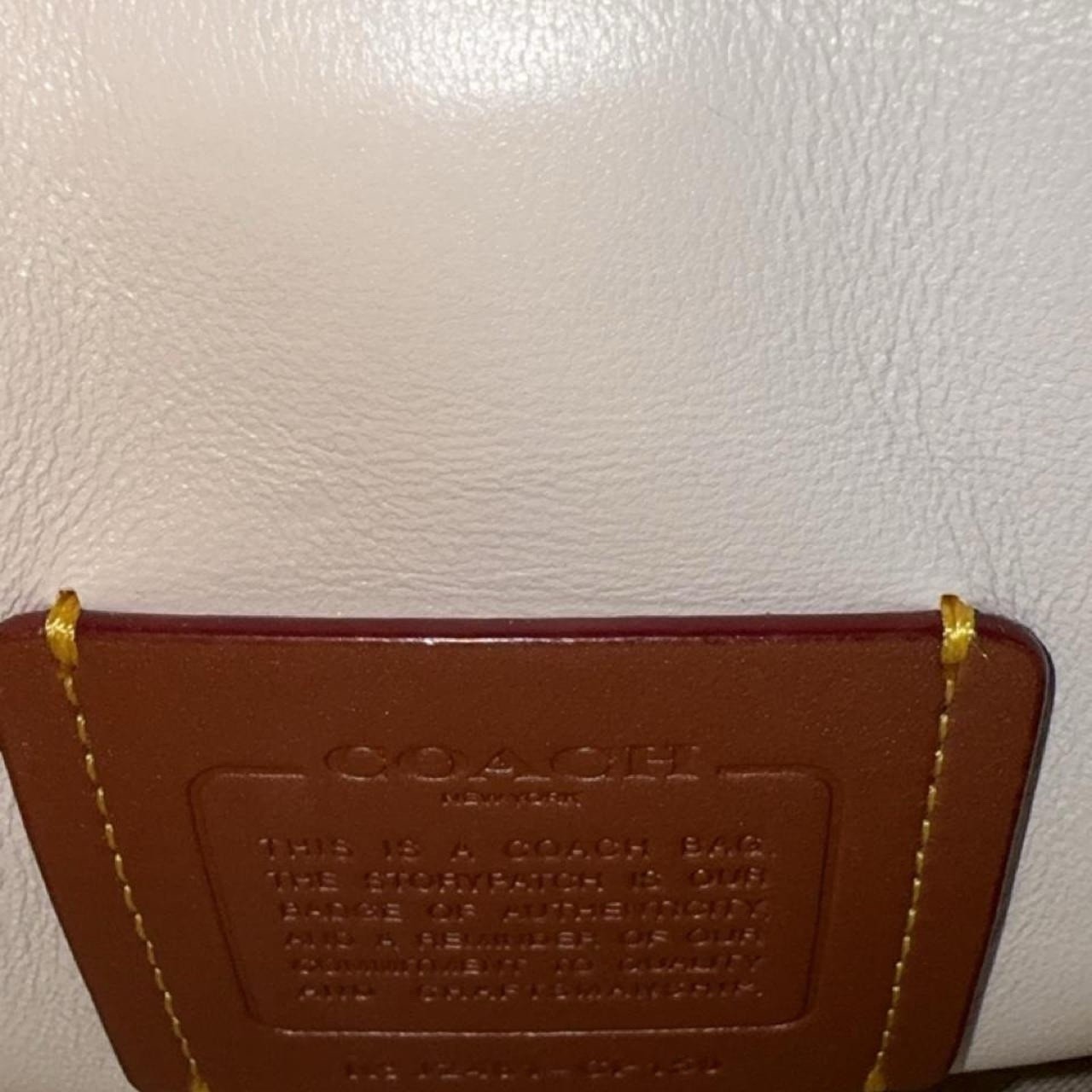 Coach Teri Shoulder Bag Chalk Quilted Leather Gold Hardware NWT