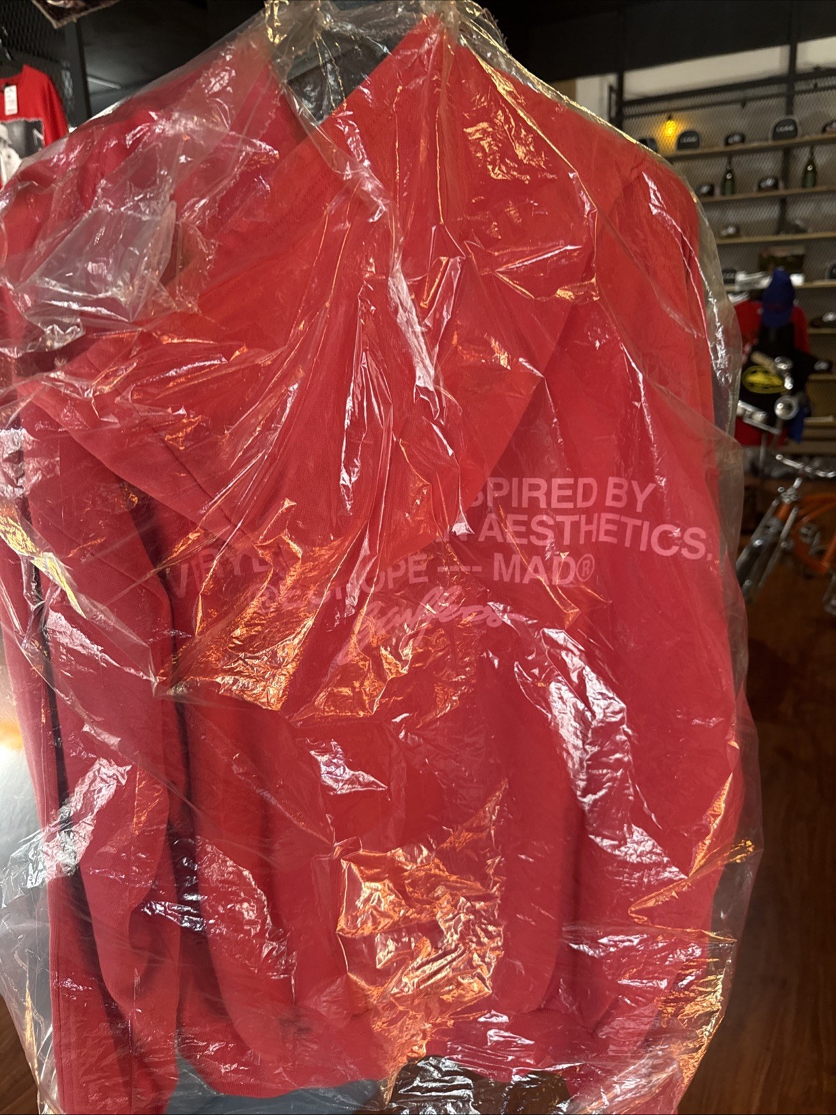 Scuffers Red Hoodie Size L