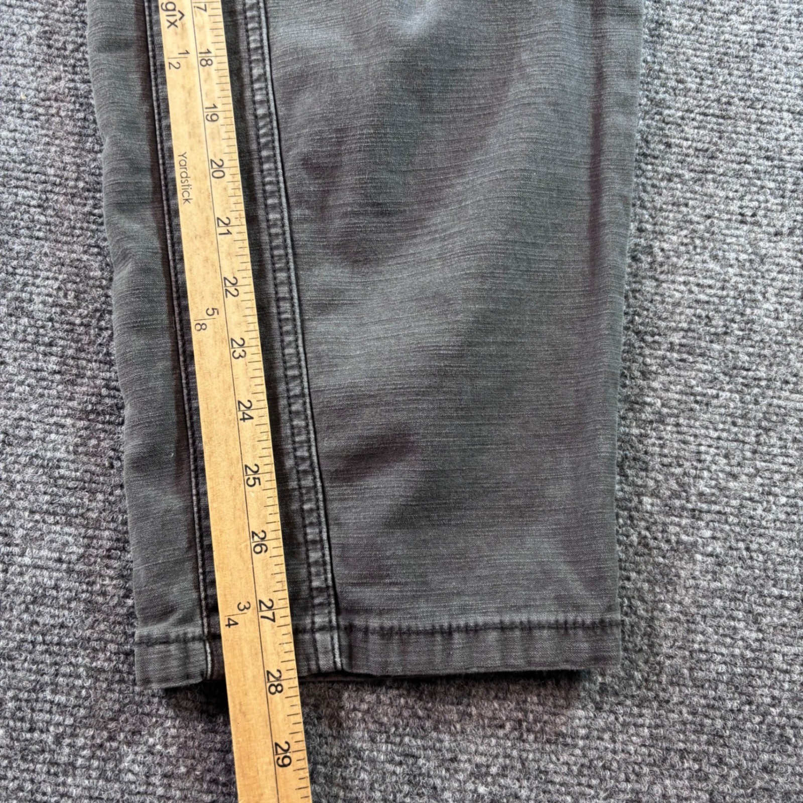 Pilcro Utility Pants Women 16W Dark Gray High Rise Paneled Cargo Anthropologie