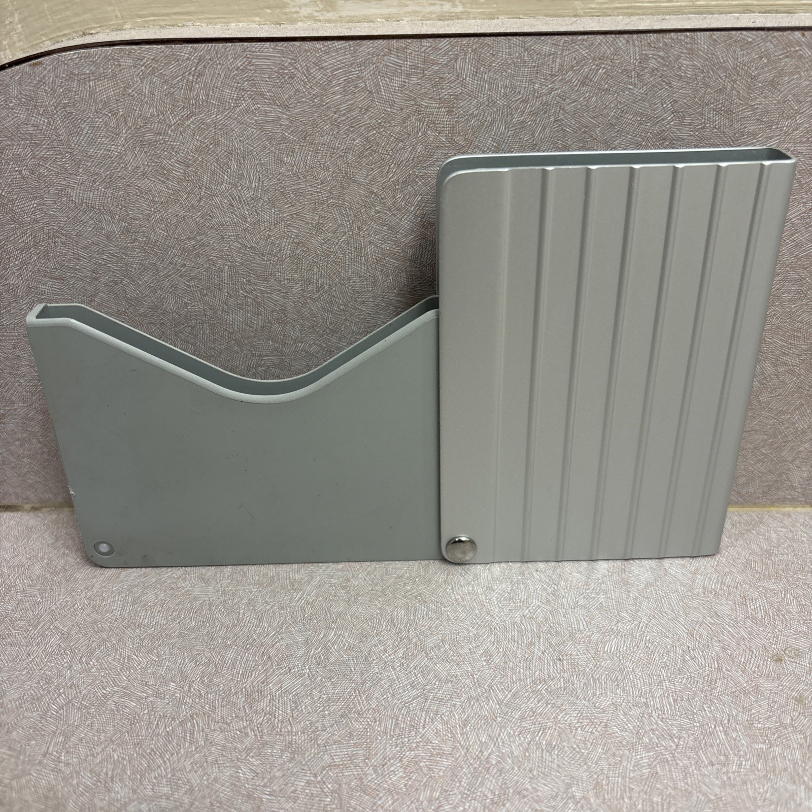 Rimowa Aluminum Card Holder – Silver Made In Italy Business Executive Designer