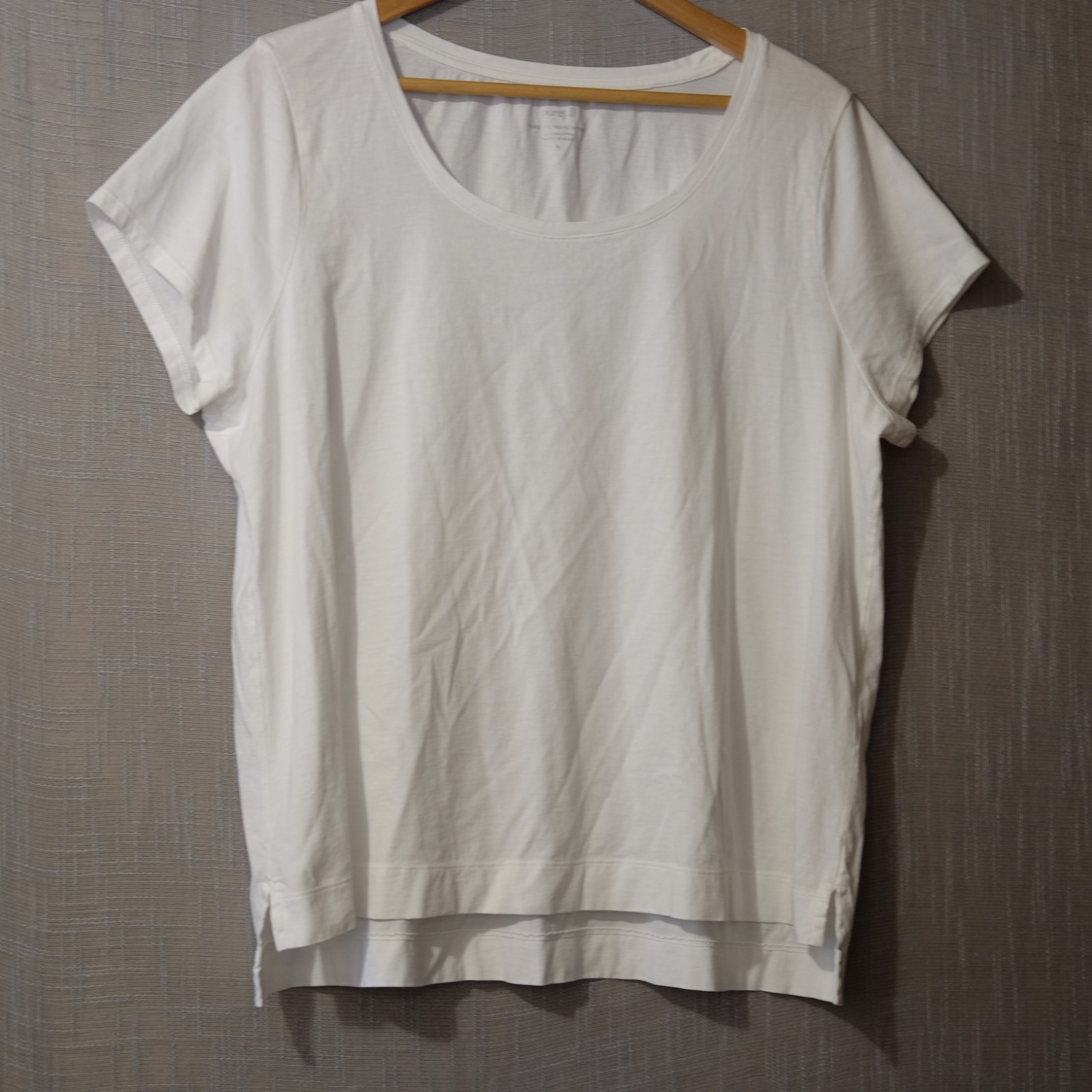 EUC Pure Jill 100% Pima Cotton High-Low Tee Women’s XL #H91-6