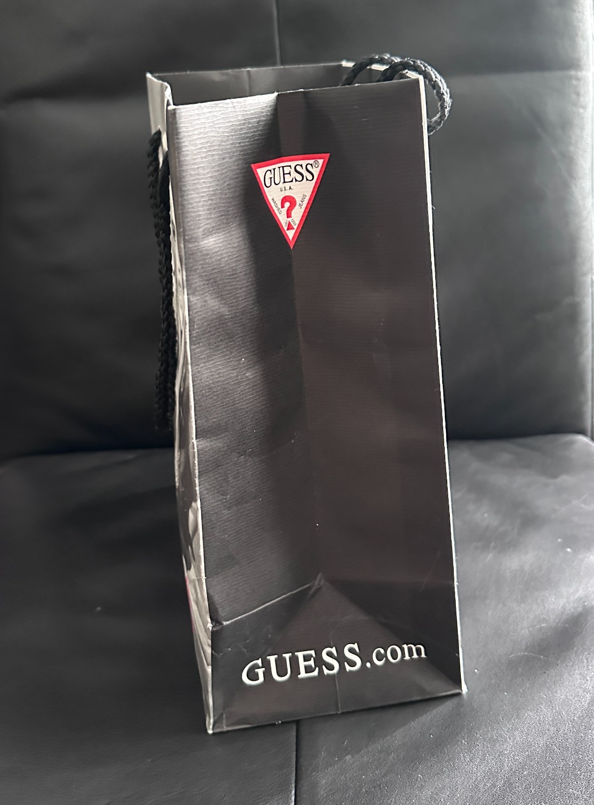 Anna Nicole Smith 1992 Guess paper bag limited addition 10.5 x 8.5 x 4.5 inches