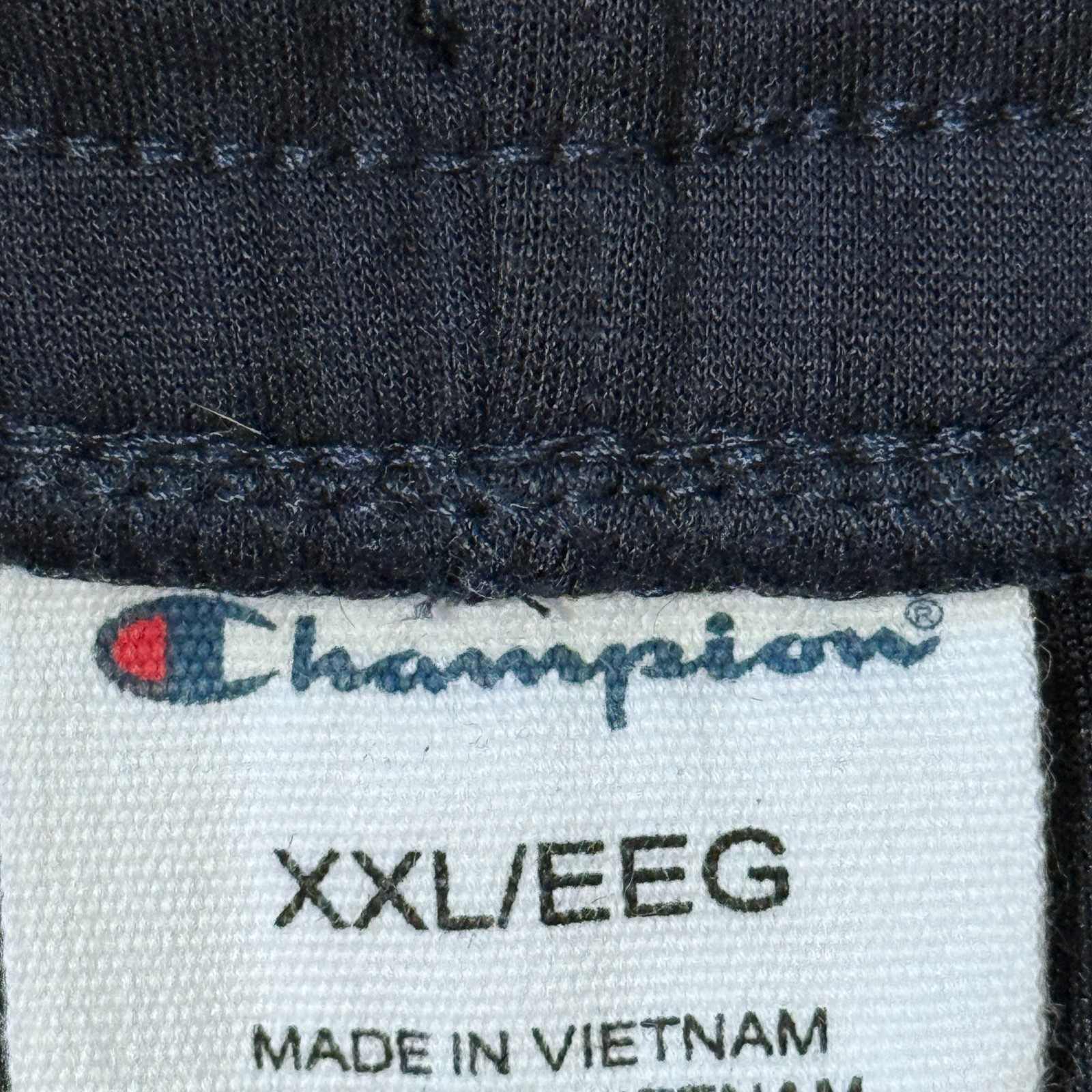 CHAMPION Active Tapered Zip Leg Sweat Pants Blue Woman Sz XXL