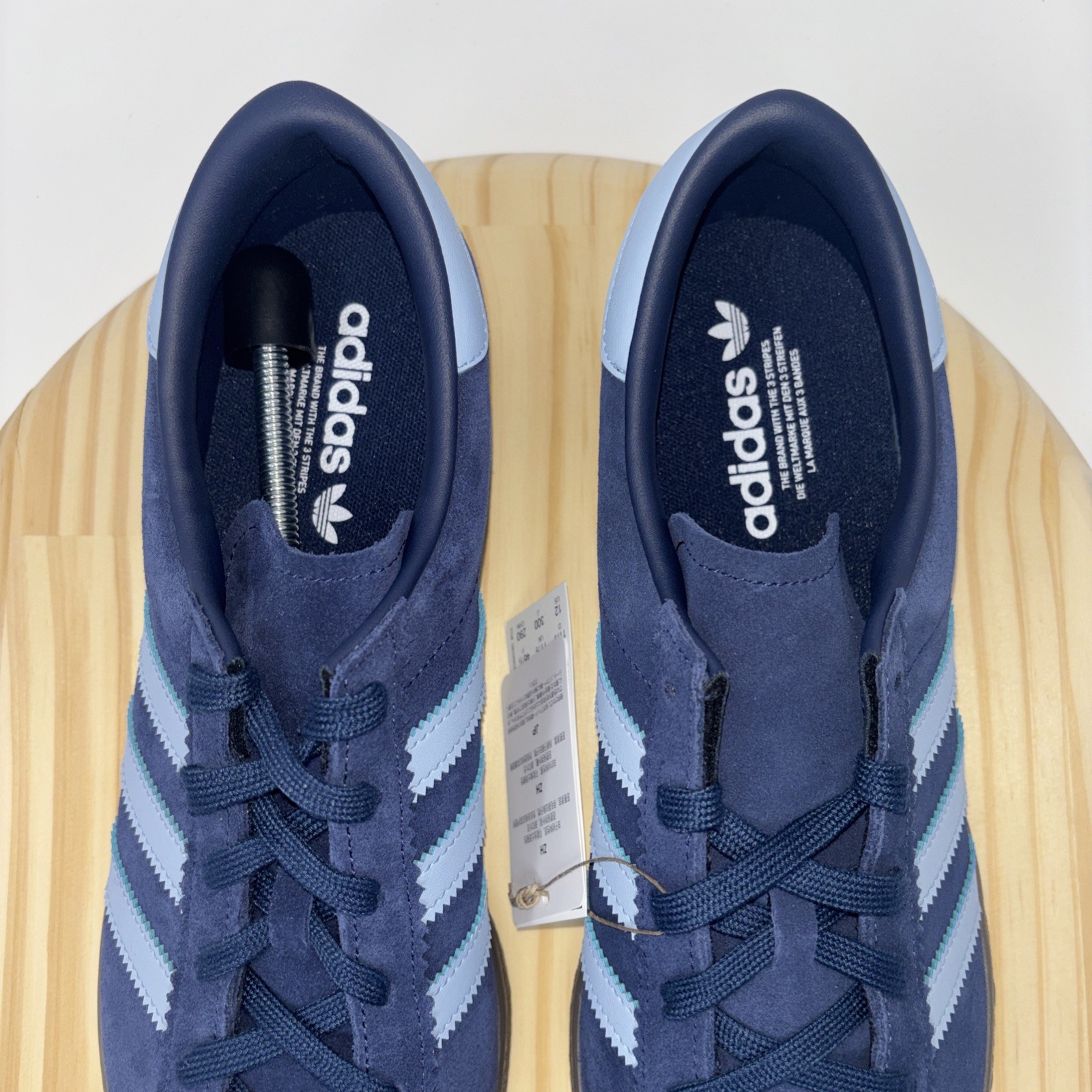 New! Adidas Stadt Night Indigo Navy Gum Originals Men’s US Sz 12