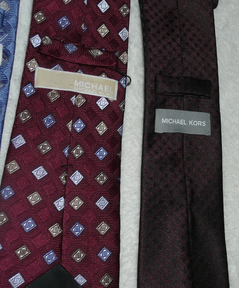 8 Michael Kors & Tommy Hilfiger Silk Tie Men’s Lot