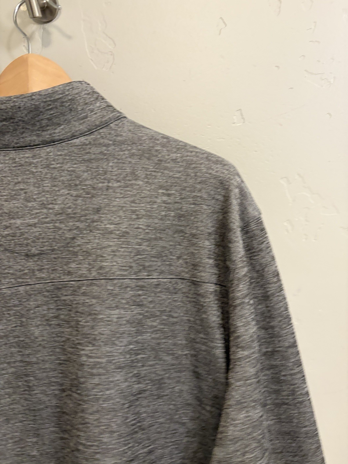 Callaway Golf Men’s XL Gray 1/4 Zip Pullover Pockets Mock Neck Sweatshirt