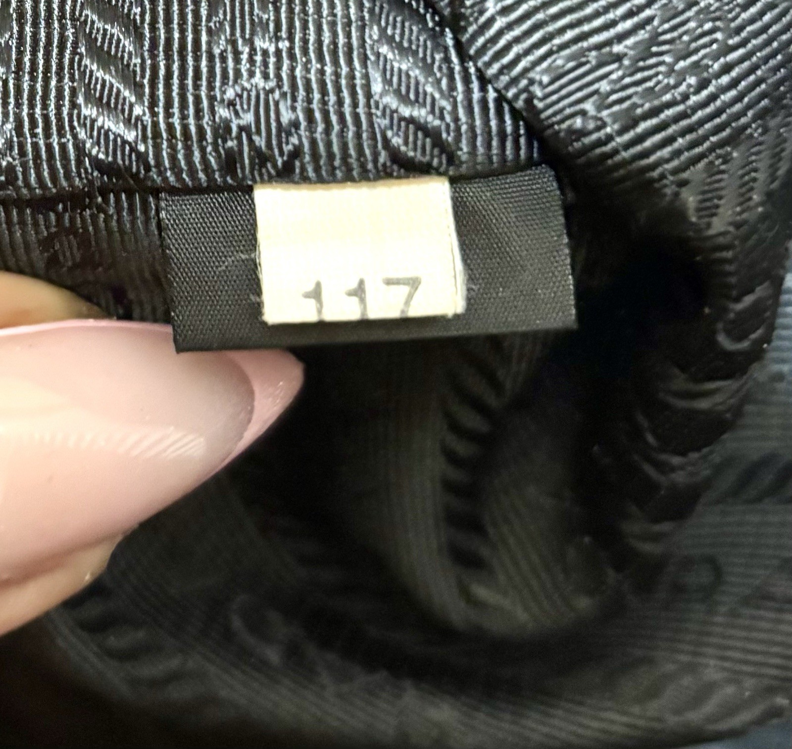 PRADA Black Crossbody Bag Gold Hardware Buckle Accent Zip Pockets