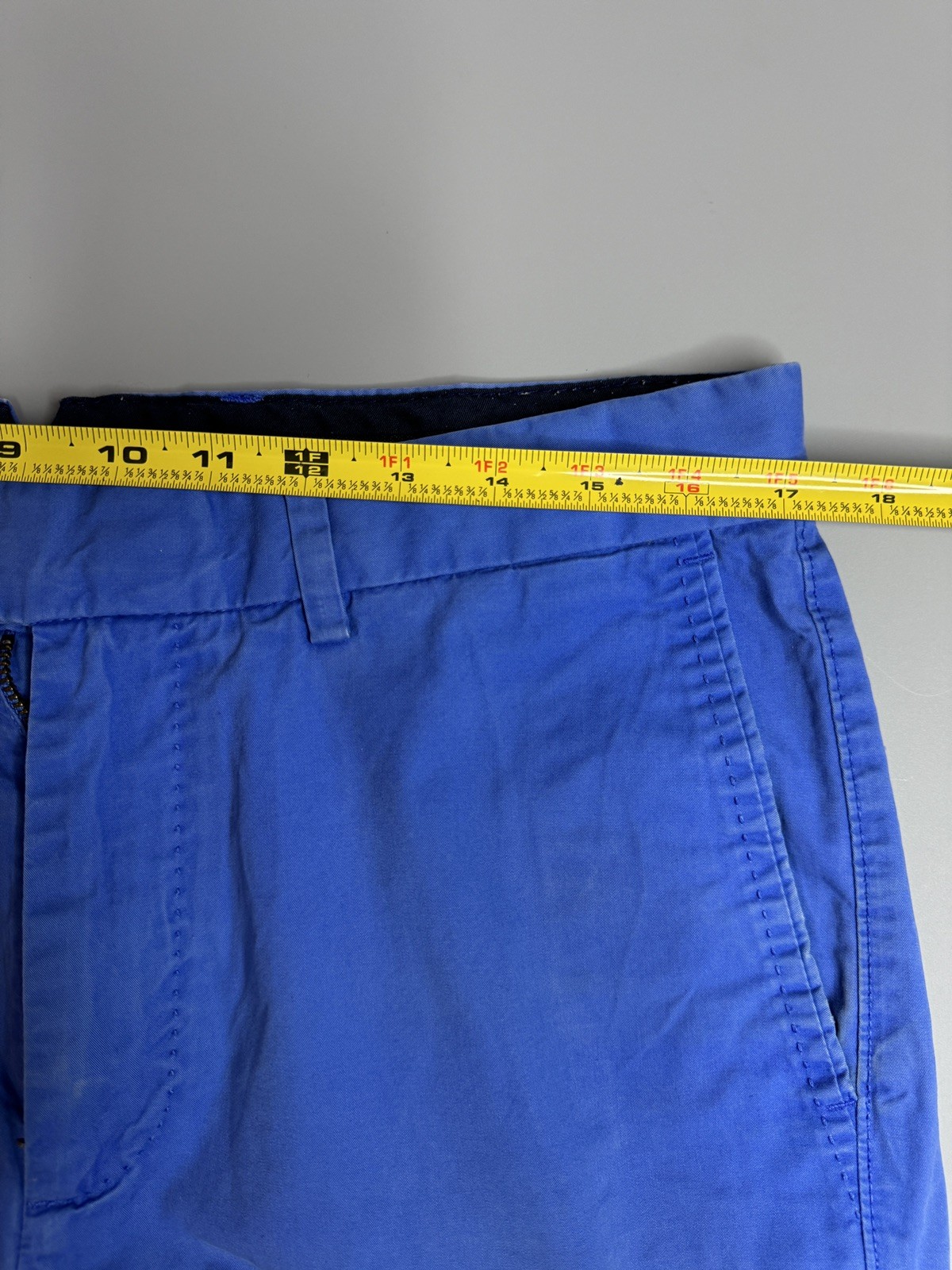 Daniel Cremieux Bright Blue Flat-Front Cotton Shorts