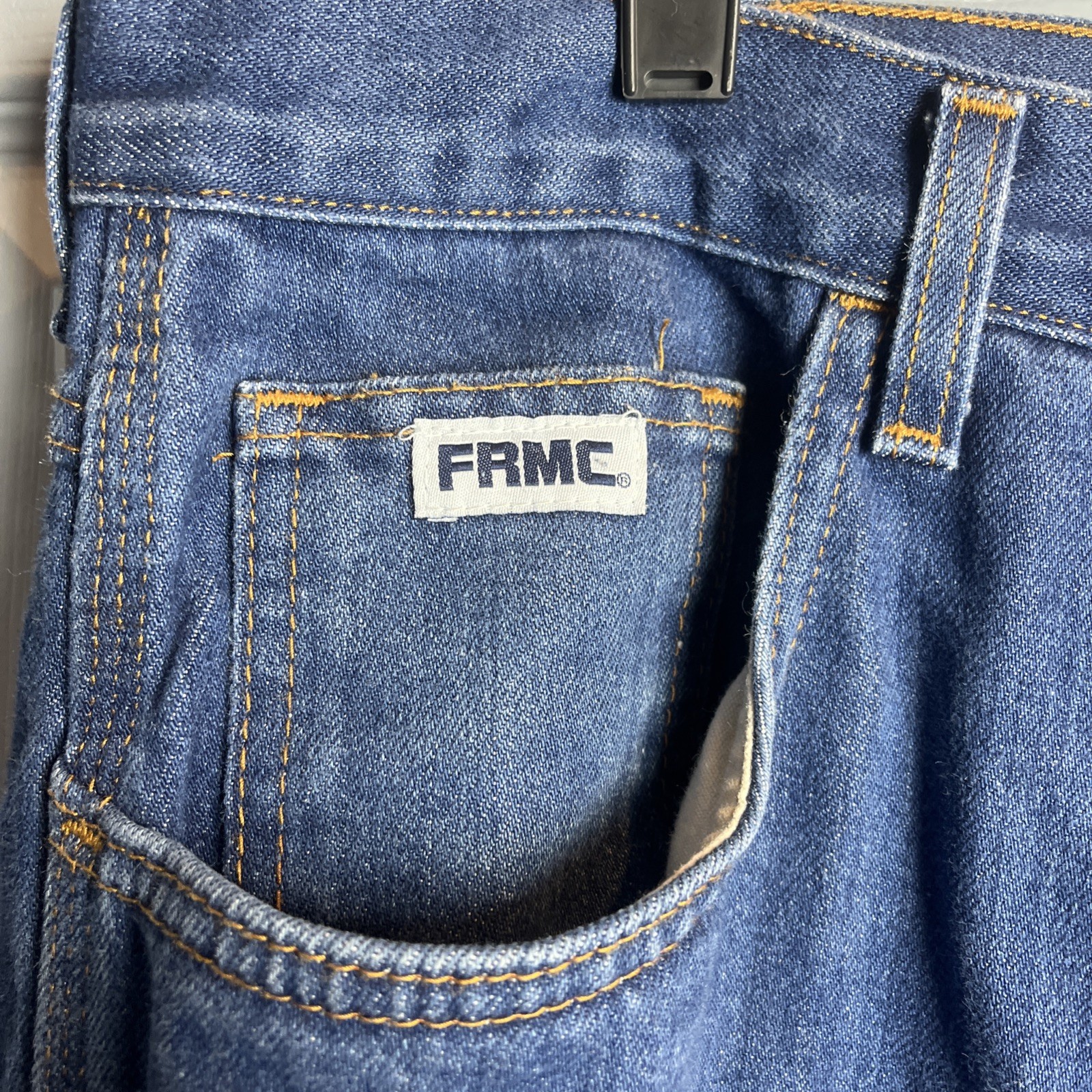 Tyndale F290T FR Flame Resistant Jeans W38 L28 CAT 2 USA Made Work Denim Pants