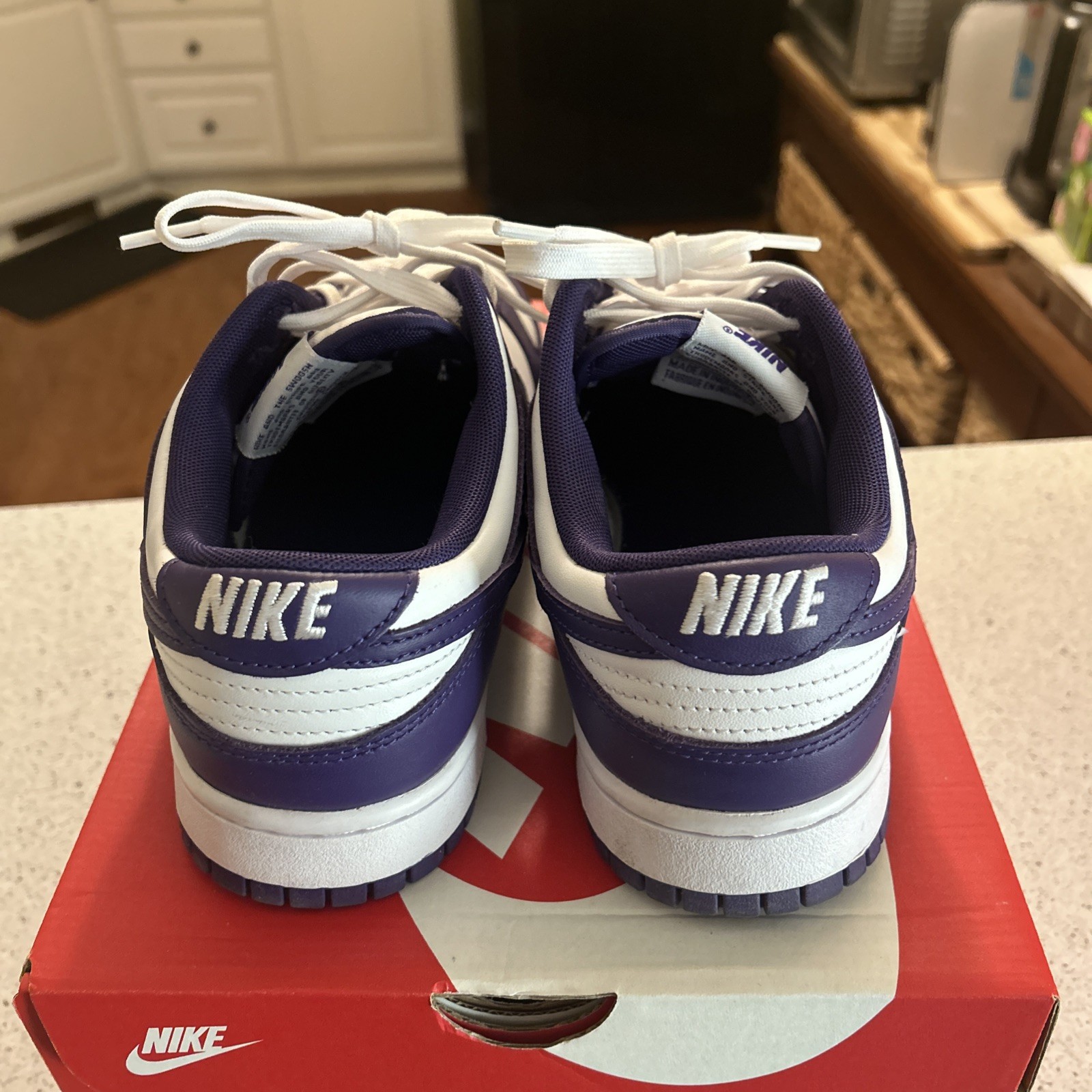Nike Dunk Low Court Purple Men’s Size 9.5 DD1391-104