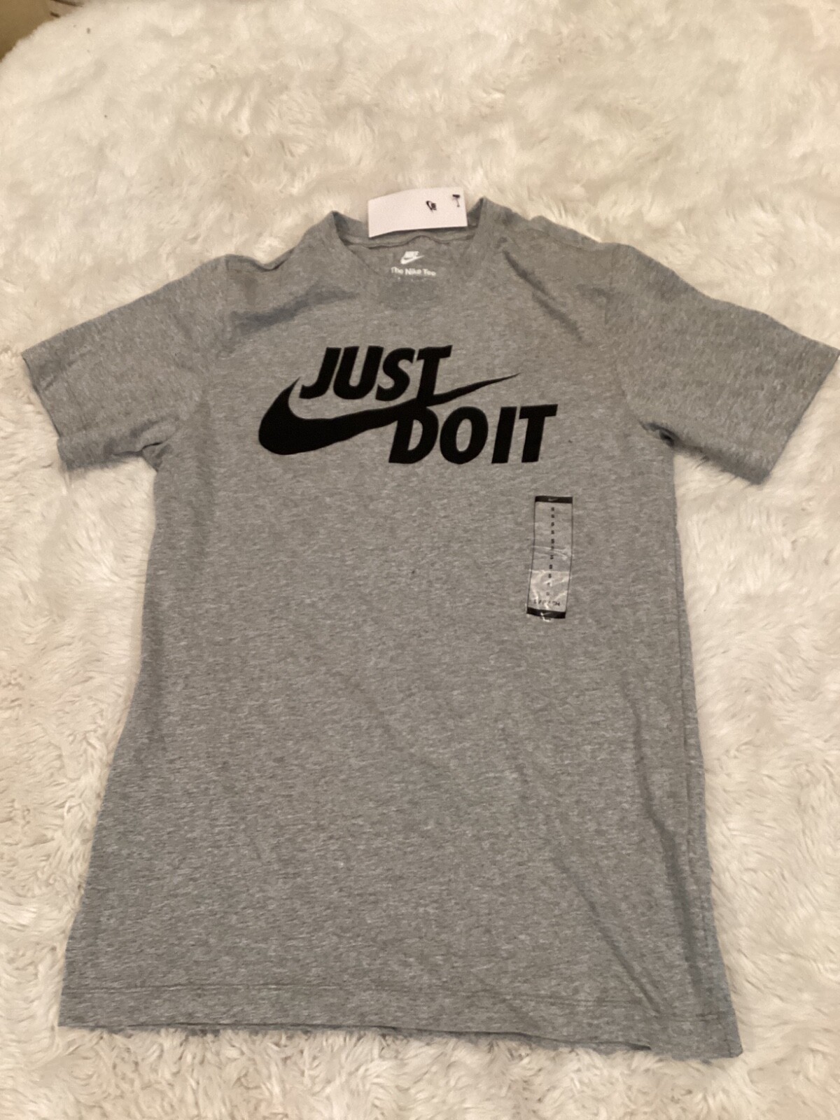 NIKE JUST DO IT TEE SHIRT SHORT SLEEVE COTTON AR5006 $30
