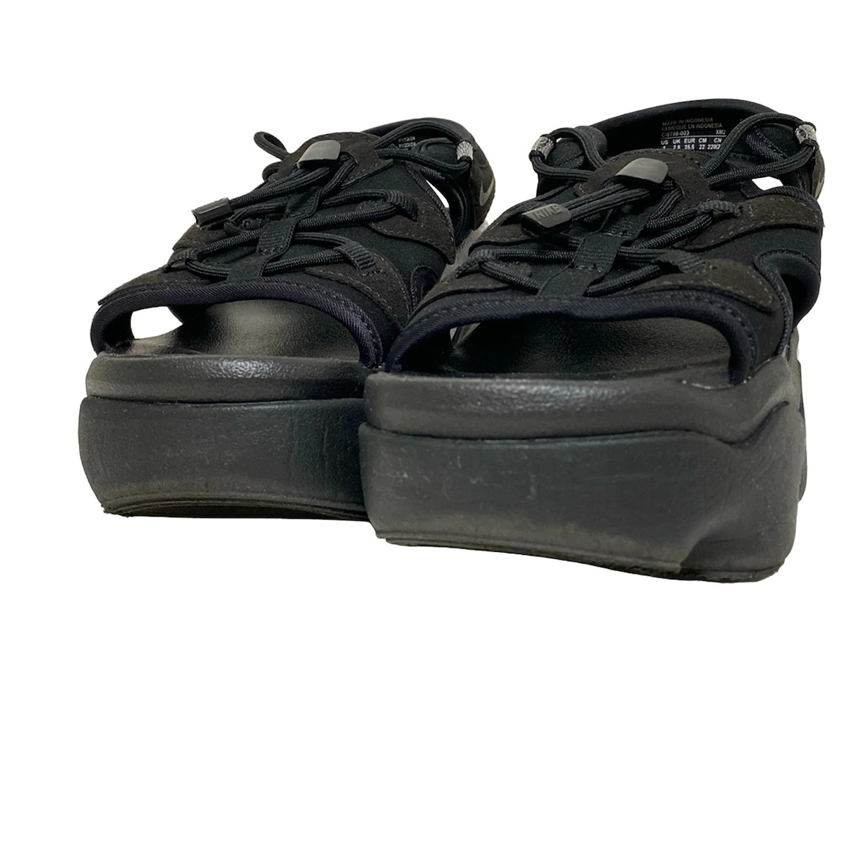 NIKE Air Max Coco Sandal CI8798-003 Black Synthetic Fiber Women’s Sandals