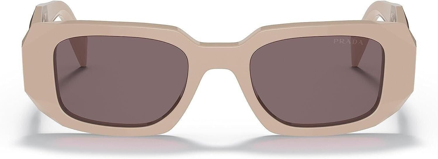 Prada Sunglasses PR17WS VYJ6X1 49mm Powder / Purple Brown Lens
