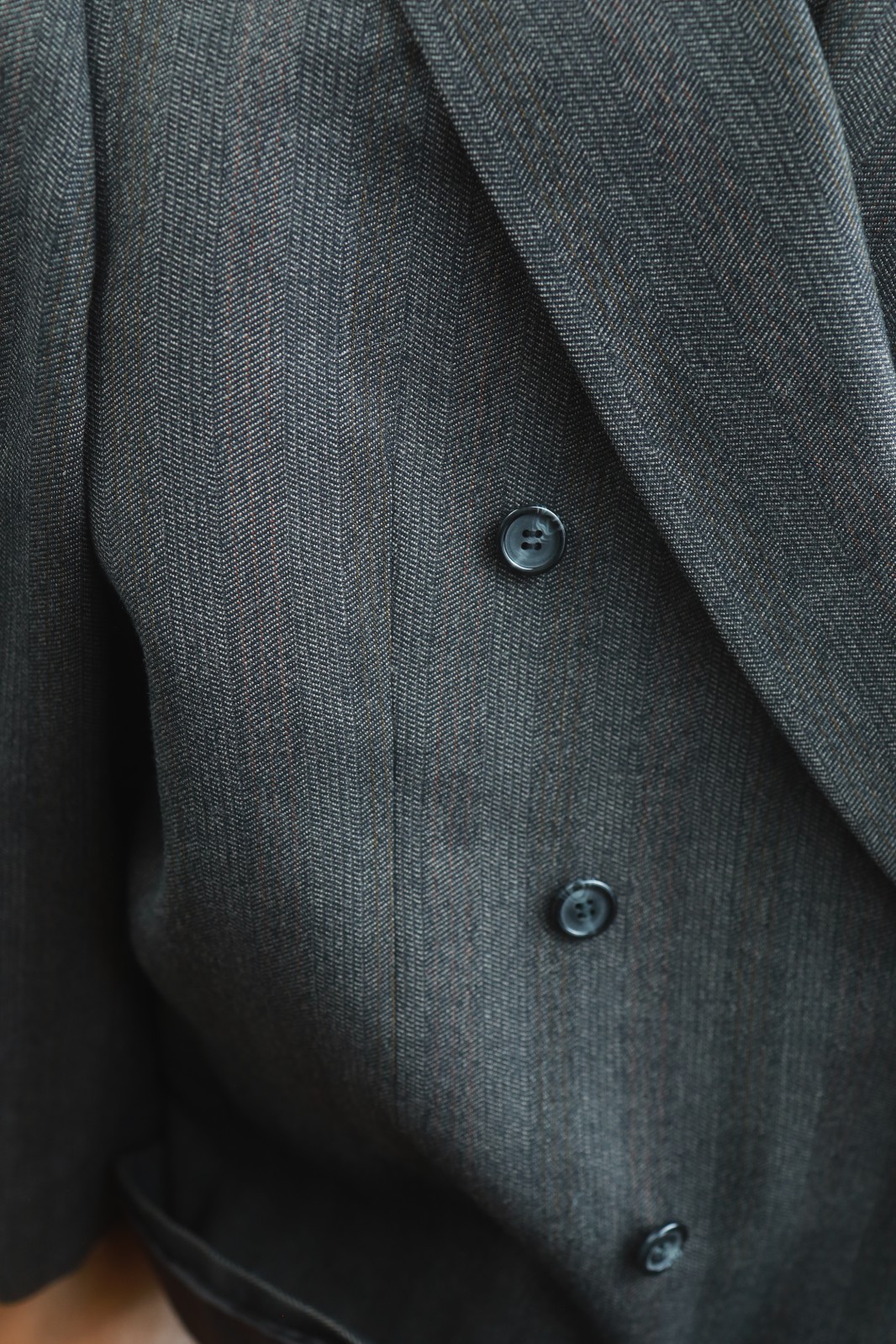 Lubiam Brown Double Breasted Suit 42