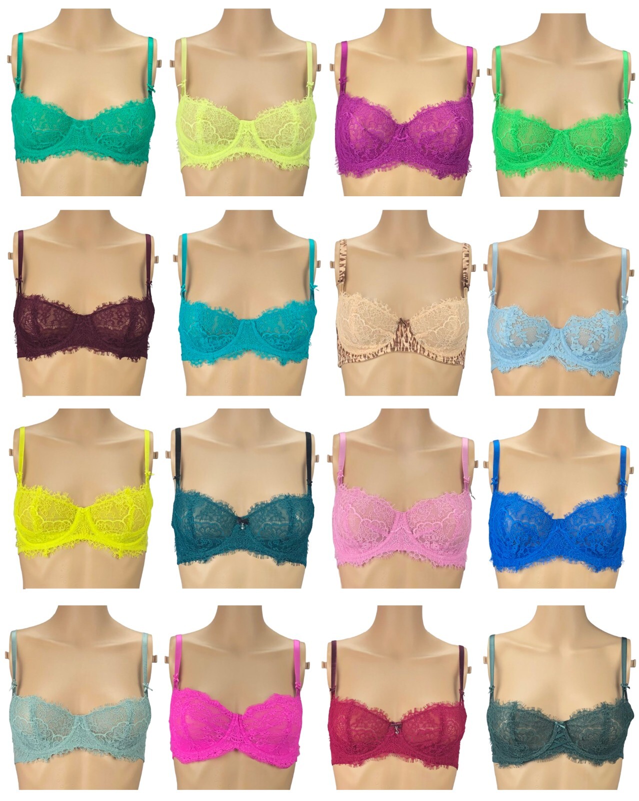 VICTORIA’S SECRET DREAM ANGELS WICKED PUSH UP BALCONET BRA 32C 32D 32DD 32DDD
