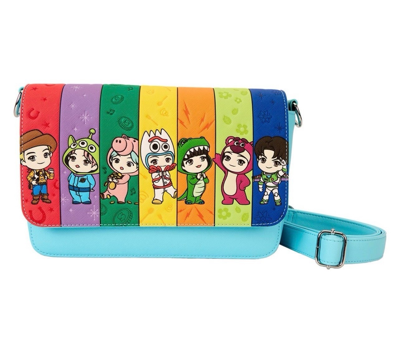 Official Loungefly BTS Toy Story | TinyTAN Crossbody Bag Collab – NWT