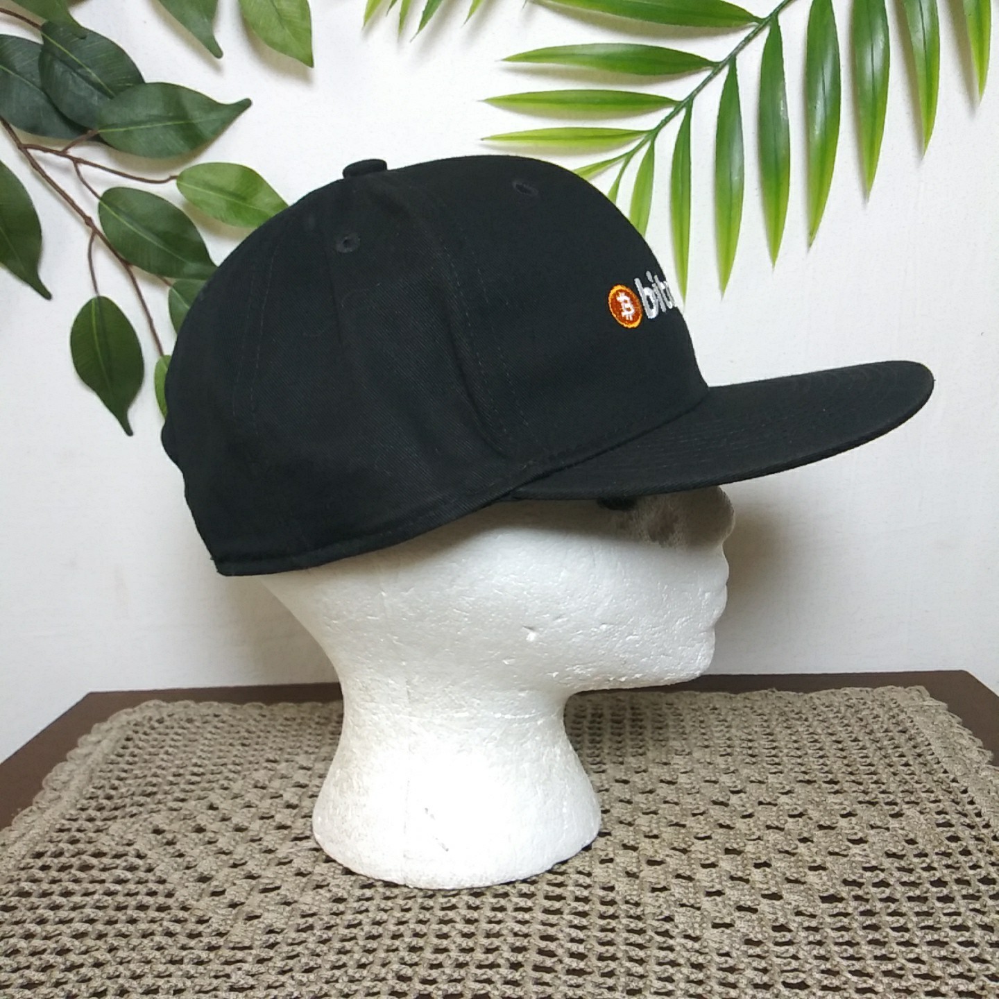 Bitcoin 2022 Snapback Hat Black Crypto Currency Miami Conference
