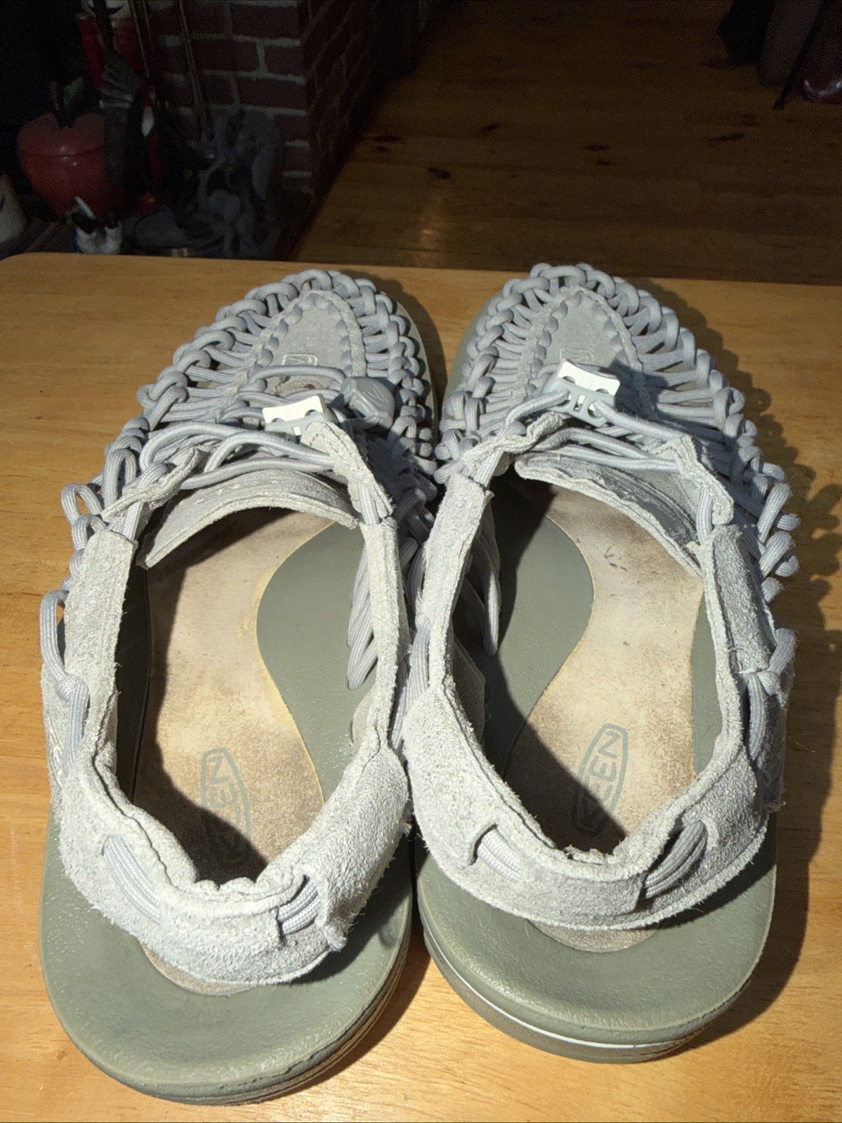 KEEN Uneek Men’s Gray Cord Sandals Size 9 W US 49.5 EU Water Shoes