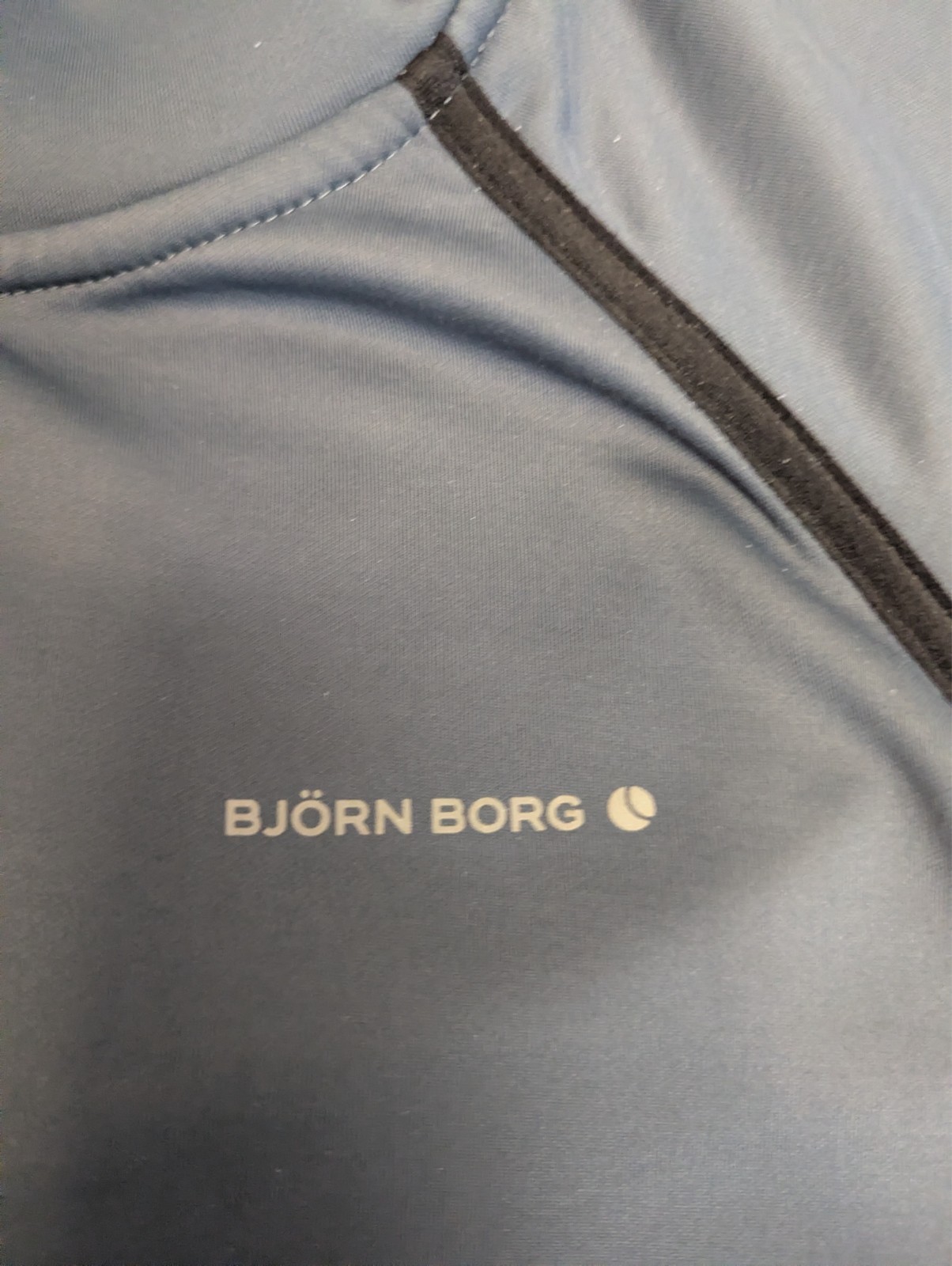 Björn Borg Men’s Full Zip Athletic Jacket Blue US Large YKK Zipper
