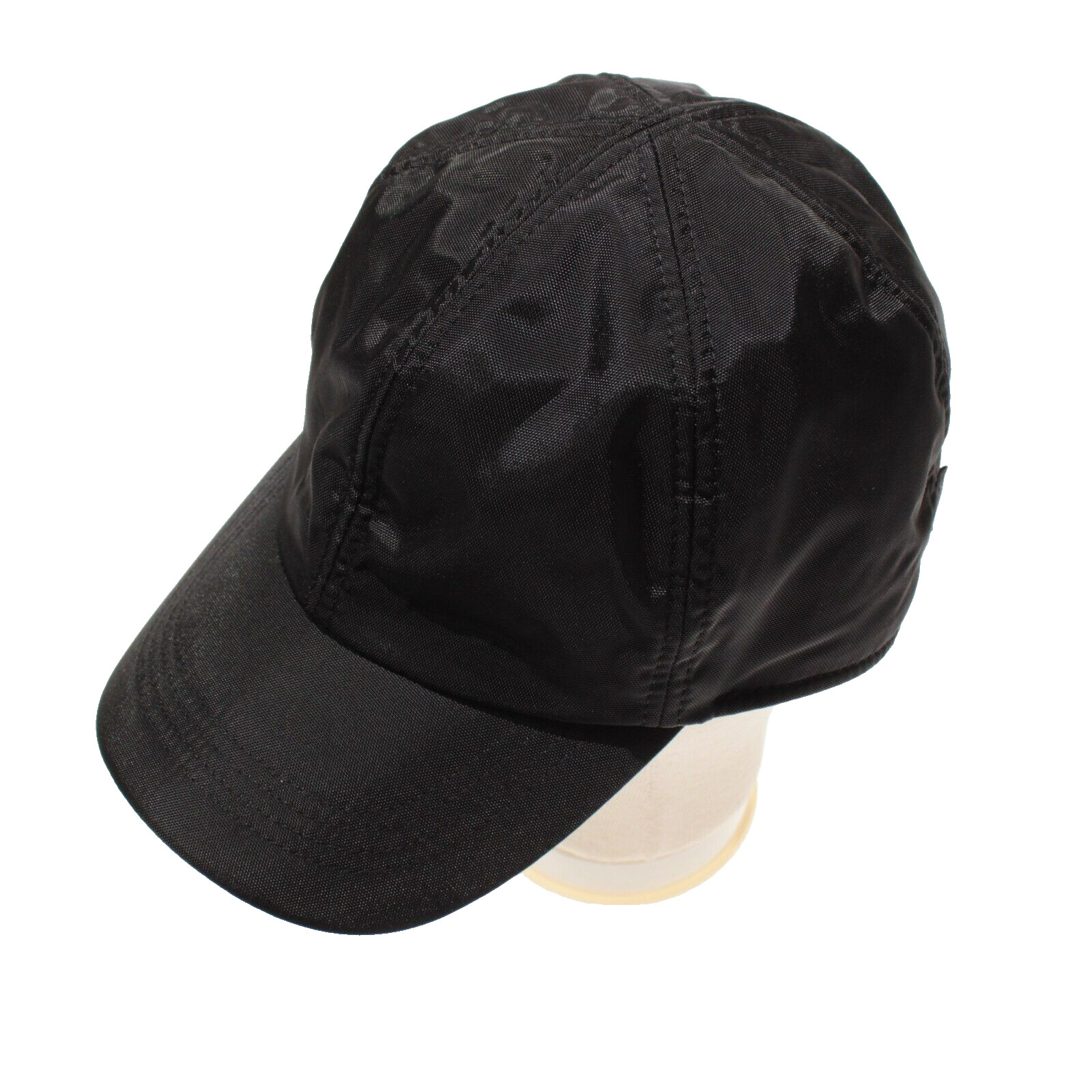 Wigens NWT Baseball Cap w/ Ear Flaps Size 59, 7 & 3/8ths Black 100% Polyamide