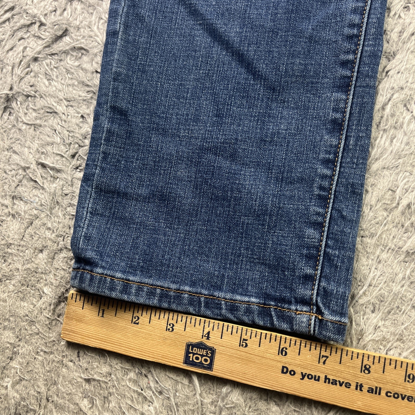 Lucky Brand Mens Jeans 221 Original Straight 32×32 Blue Denim 5 Pocket