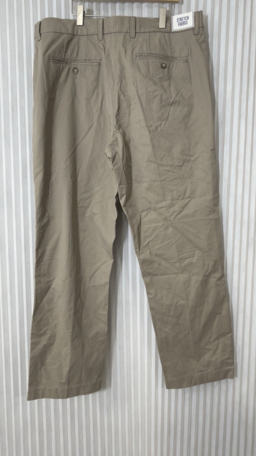 Dillard’s Rowm Pants Men 38X30 Chino Stretch Fabric 98% Cotton 2% Spandex NWT