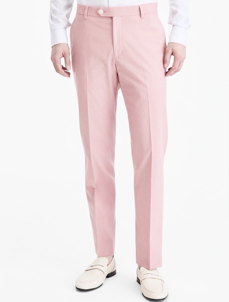 Tommy Hilfiger $135 Men’s ModernFit TH Flex Stretch Chambray Dress Pants 34Wx34L