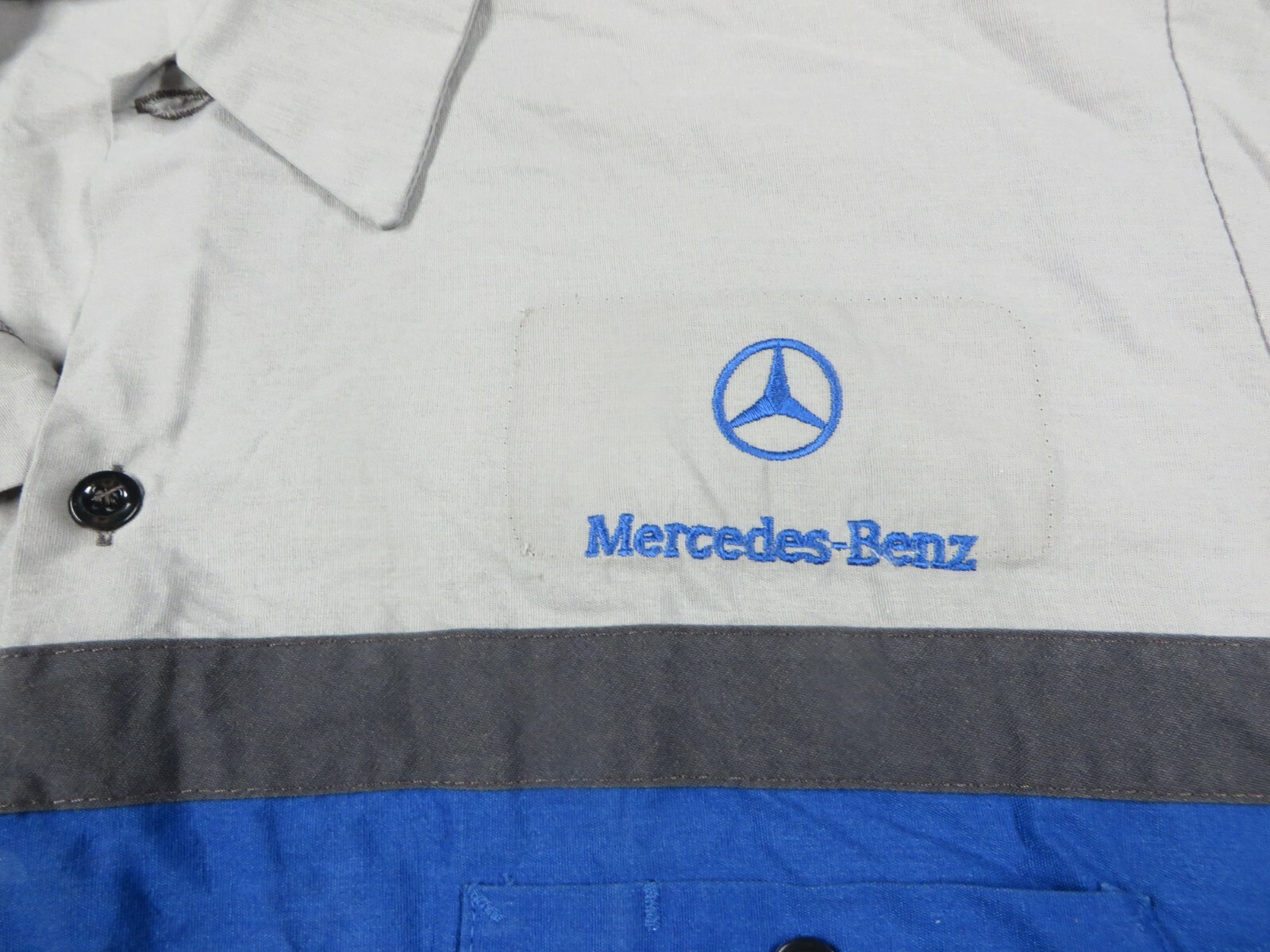 Short Sleeve Mens Red Kap Mechanic Work Shirts Technician Uniform Dealership