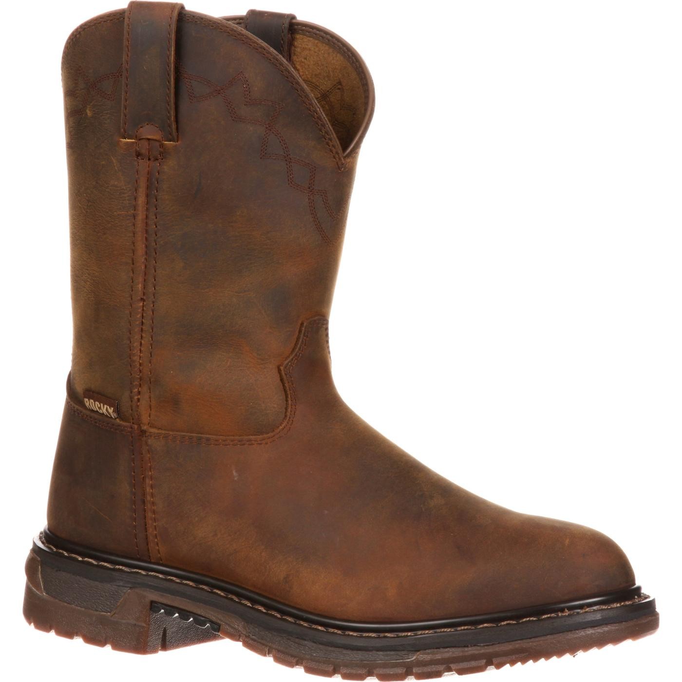 Rocky Original Ride Roper Western Boot FQ0001108 – Durable Men’s Cowboy Boots