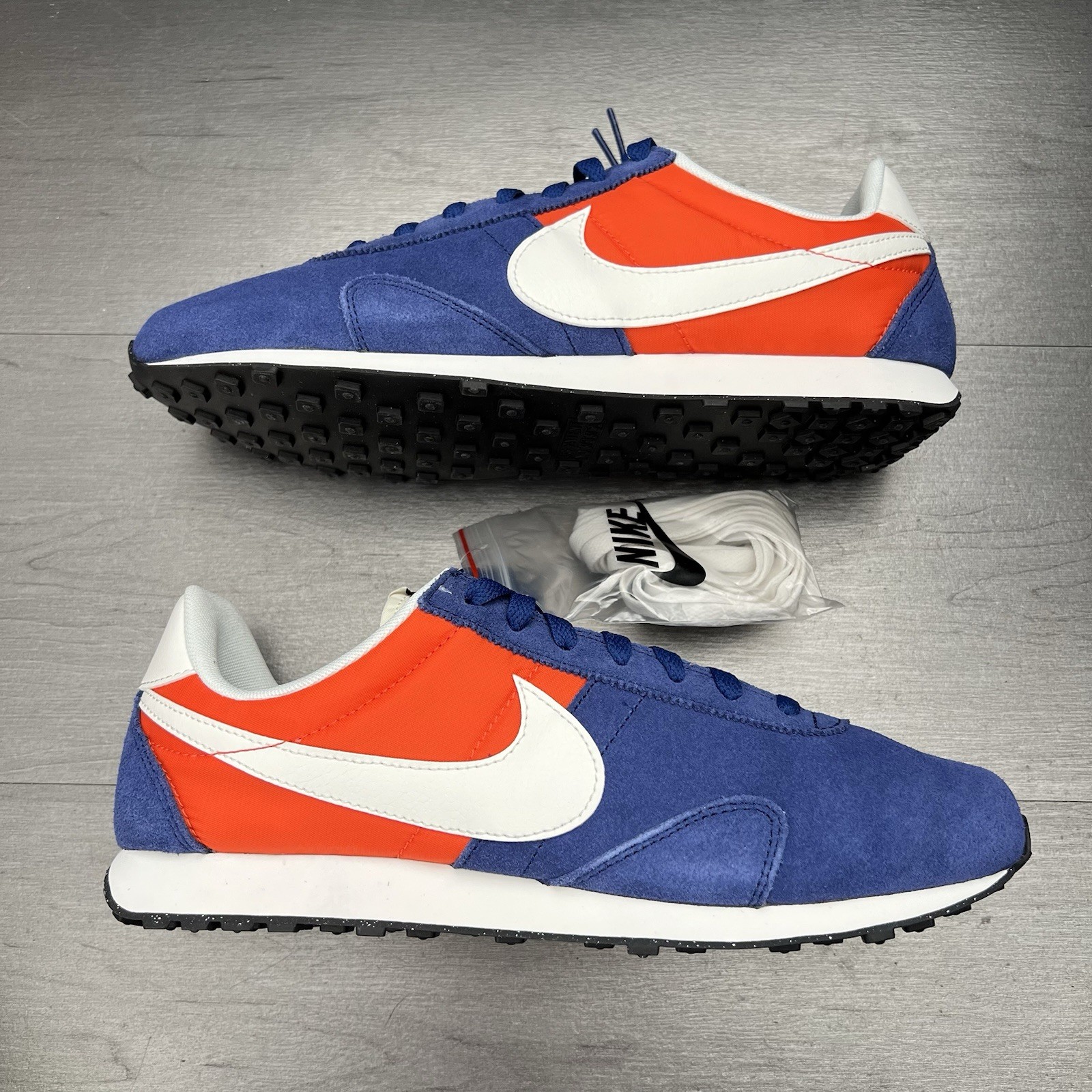 NEW Nike Pre Montreal ’17 Men’s Size Retro Running Shoes Blue Orange 898031-400