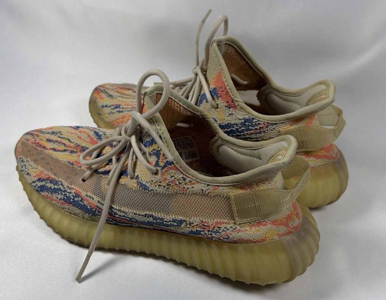 adidas Yeezy Boost 350 V2 MX OAT GW3773 Low Top Primeknit Multicolor Sneaker 8