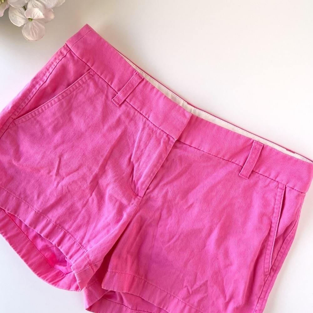 J Crew Factory hot pink shorts