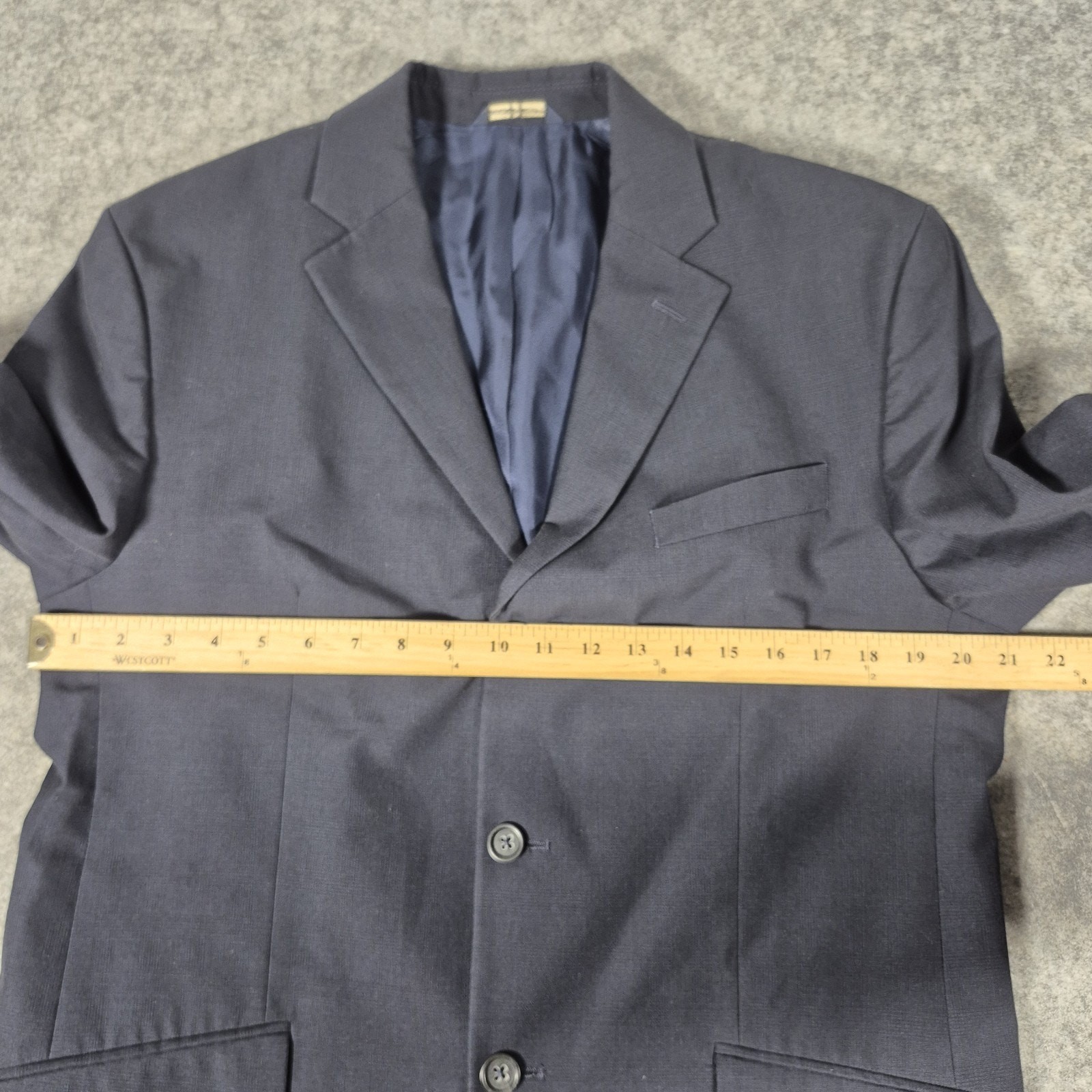 Banana Republic Blazer Mens 42R Gray Wool Blend Sports Coat Suit Jacket