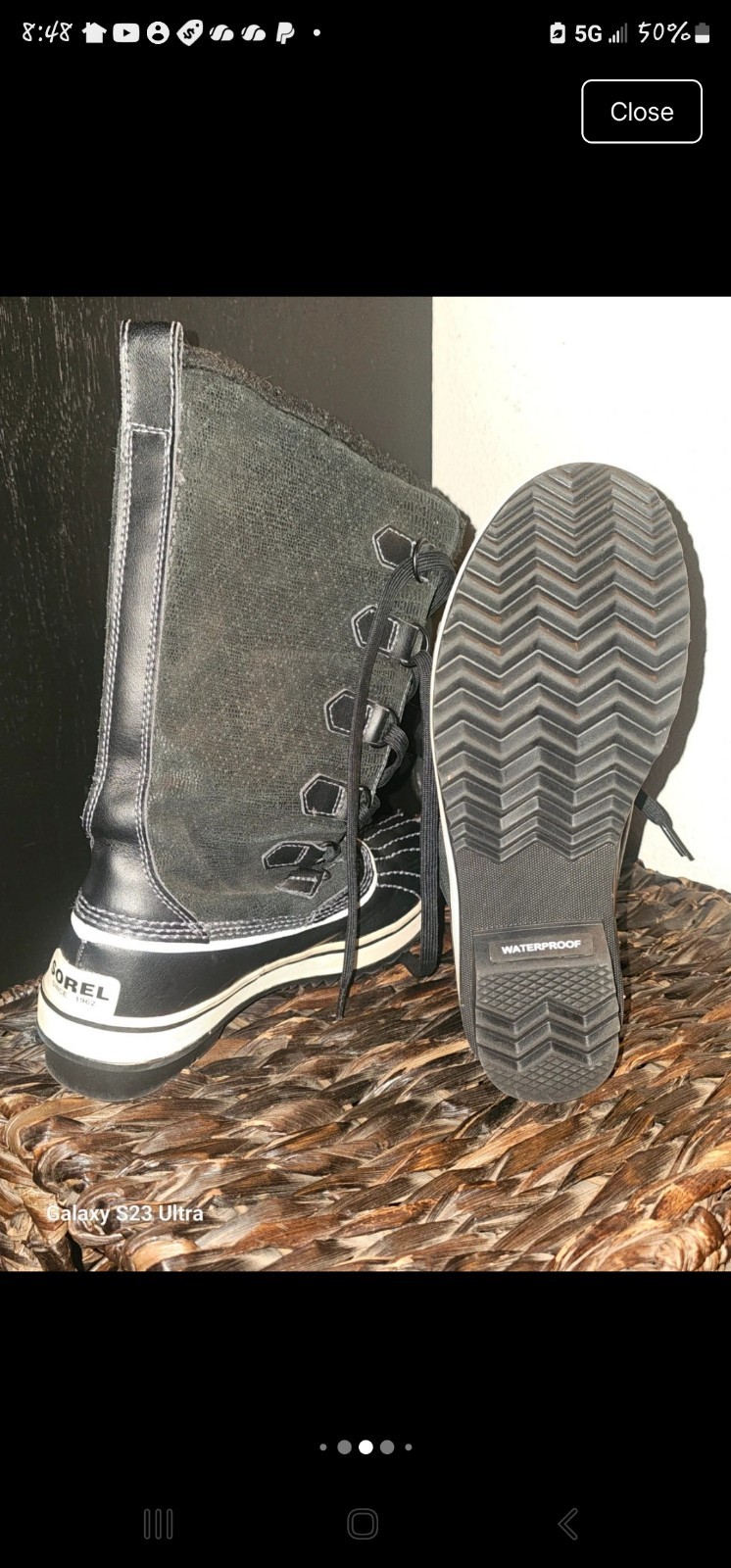Sorel Tivoli High Waterproof Boots. 6.5. (New Boots) In Great Condition No Box