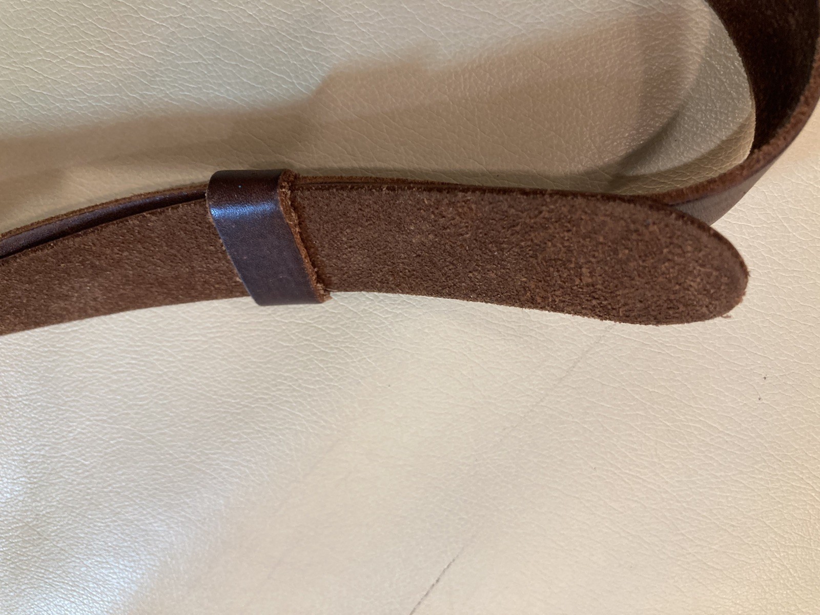 Full Grain SADDLEBACK LEATHER Co. Brown Crossbody Bag Fold Over, Brass Accent