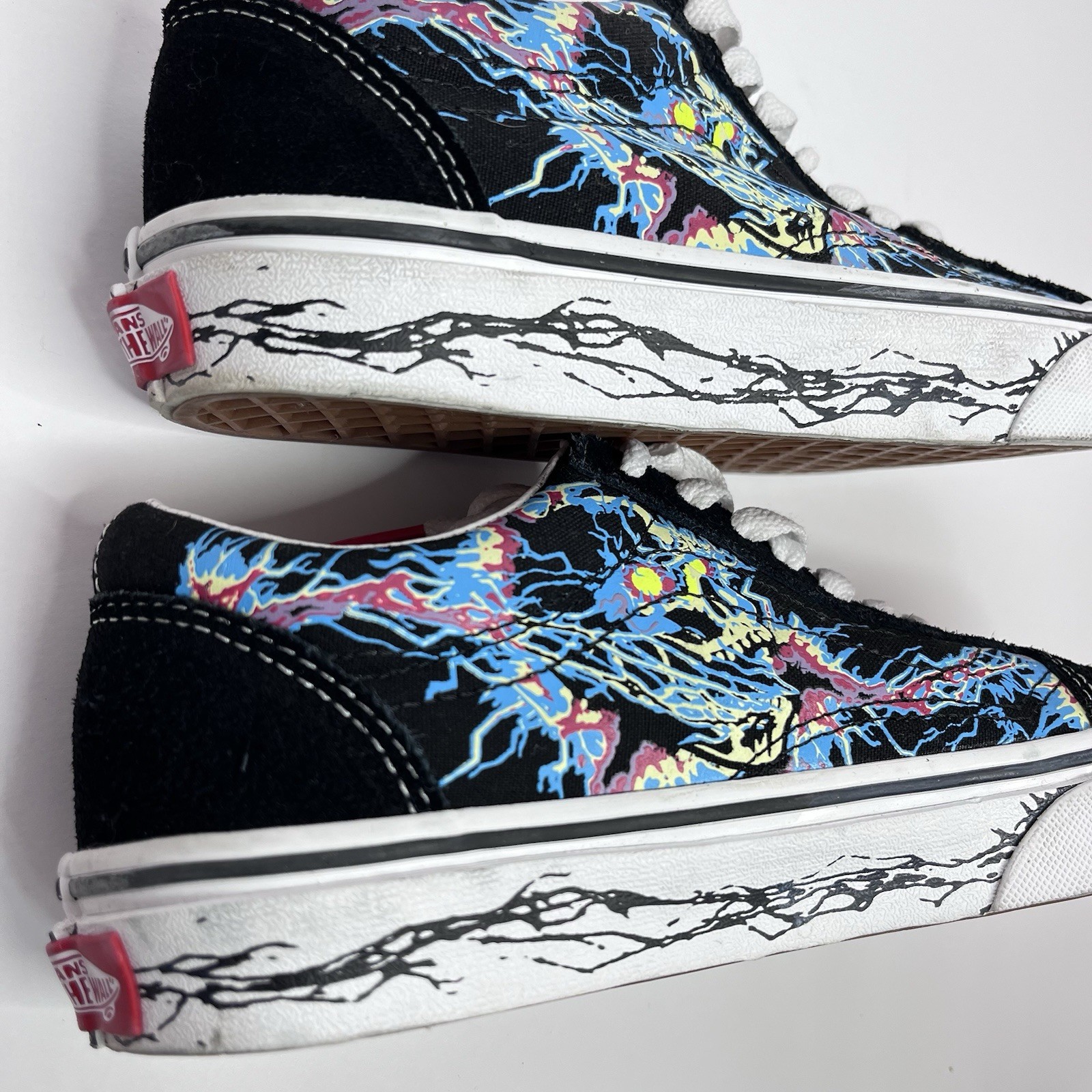 Vans Old Skool Zap Low Glow In The Dark Skull House Of Terror para hombre